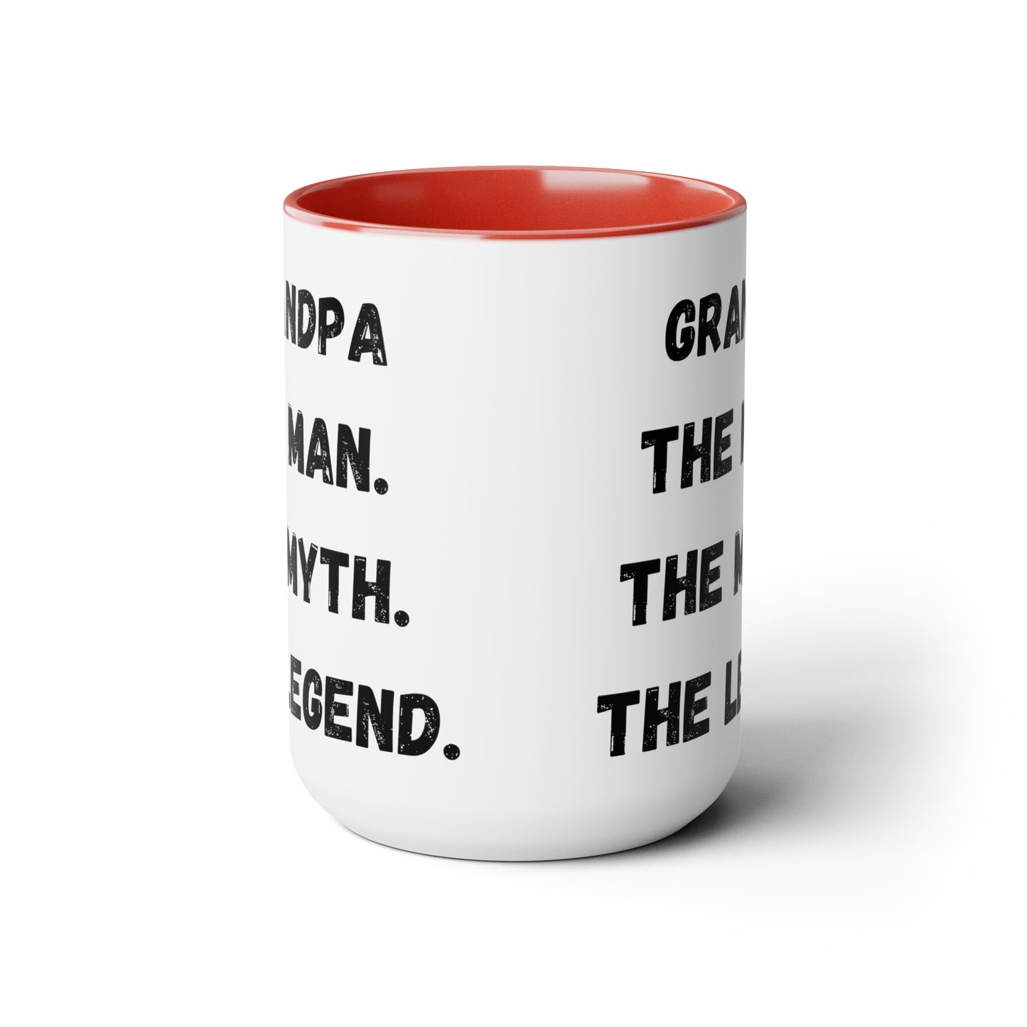 Grandpa mug the man the myth the legend mugDaddy mug love you dad gift Coffee Mug pregnancy reveal gift heart mug gift for her Mug Coffee