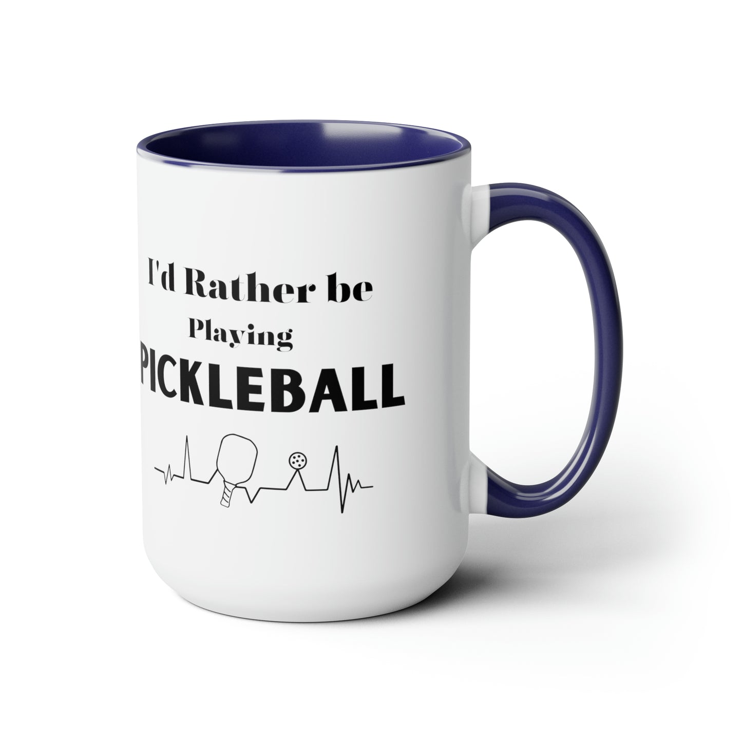 I'd rather be playing pickleball mug pickleball lover Daddy mug gift for her gift for him Coffee Mug pregnancy reveal gift wife Coffee tea