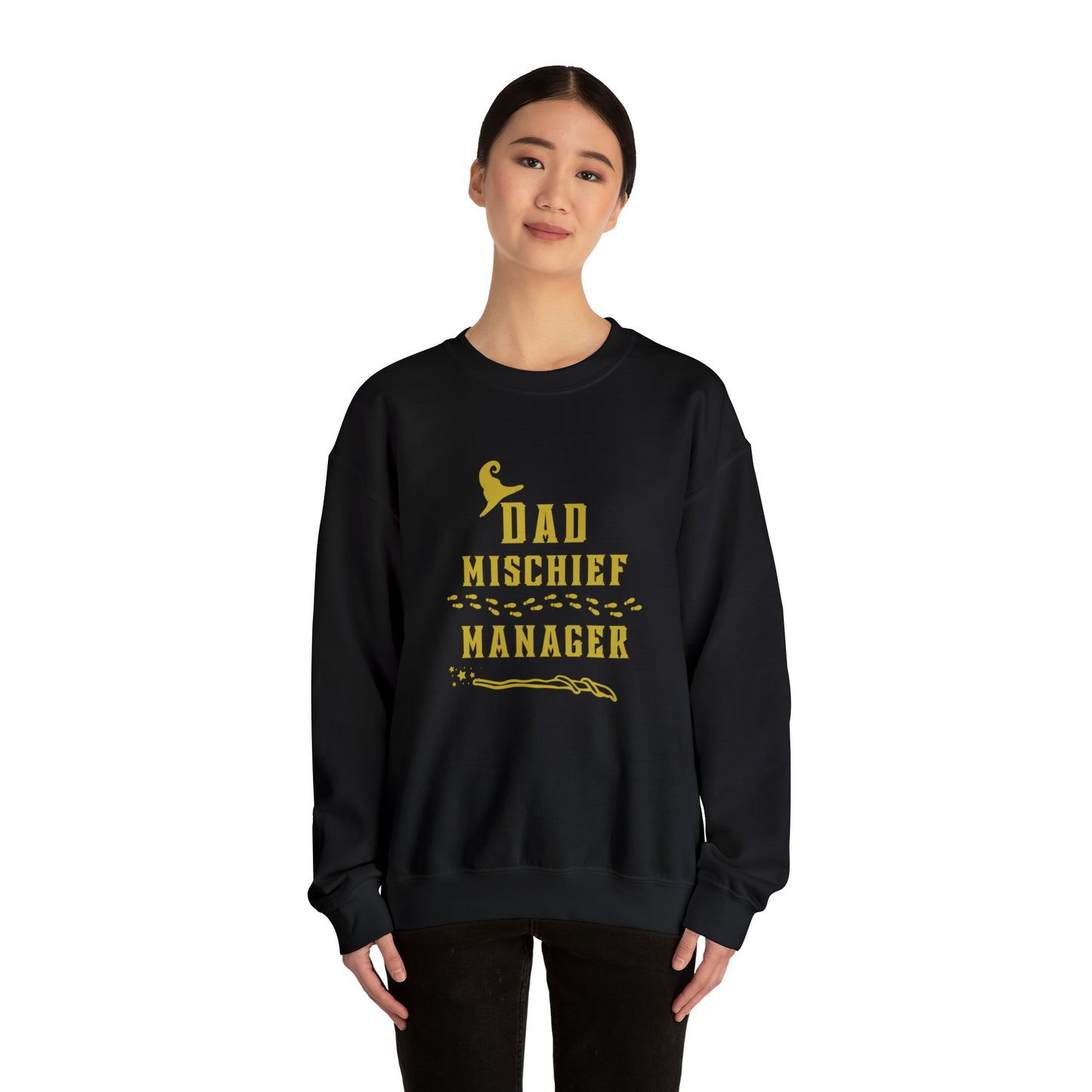 Dad Mischief Manager Hogwarts Alumni sweatshirt Universal Studios Shirts wizard House School Merry Christmas gift for her gift for him
