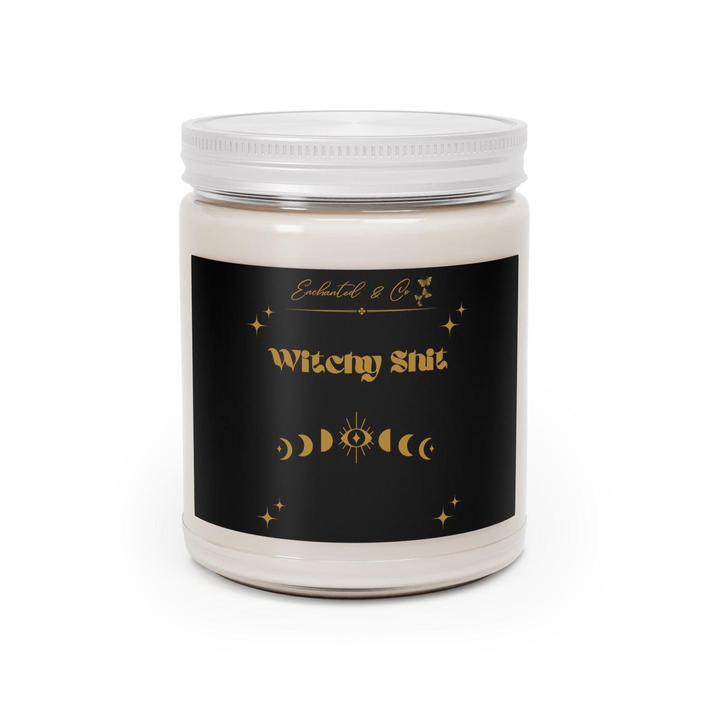 Witchy Shit candle best friend gift Vanilla scented candle hand-poured candle Christmas gift Scented Candles 9oz gift for her gift for him