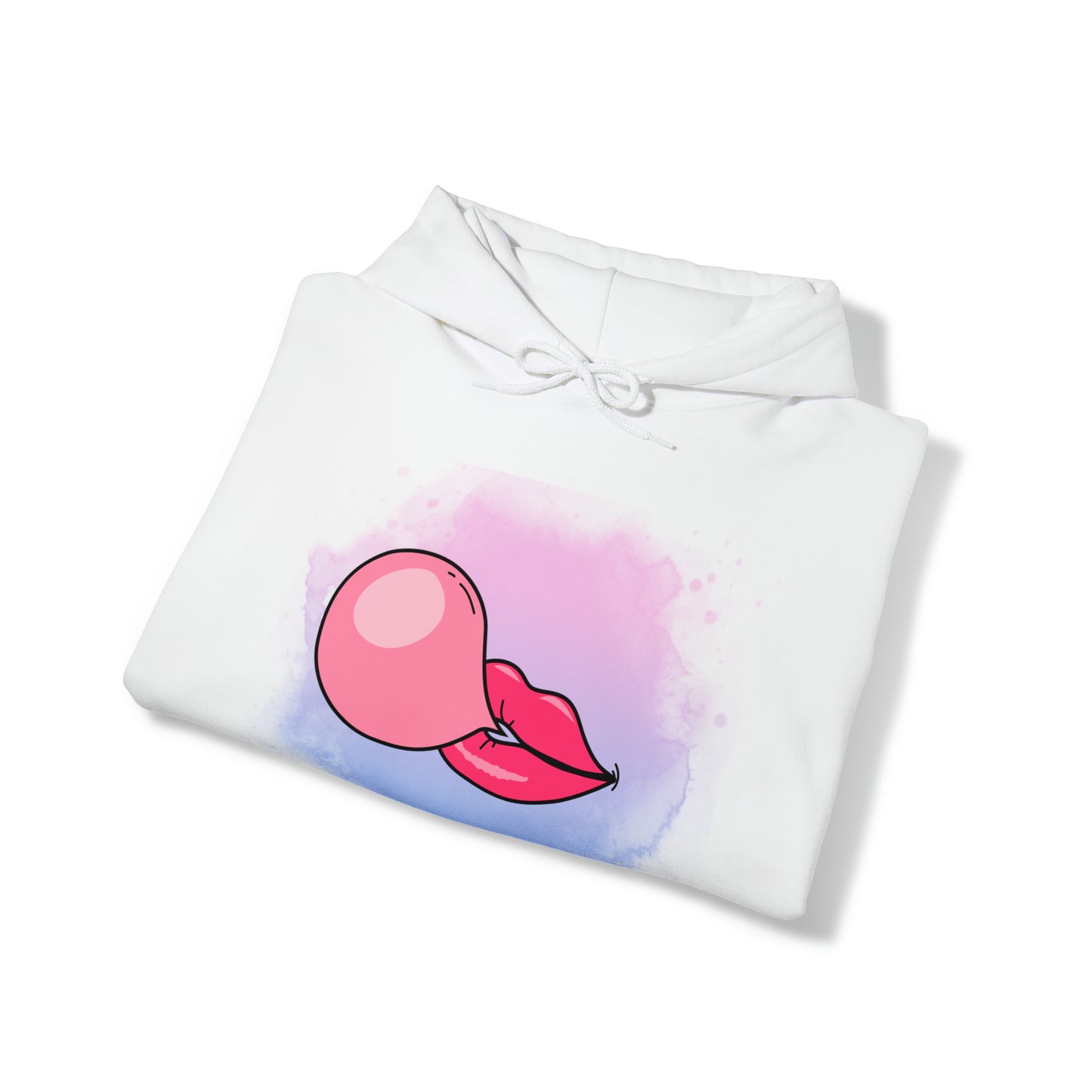 Bubble Gum kiss Hoodie, Summer Bubblegum shirt, Birthday gift for her, Galantine gift for her, best friend gift,birthday vacation,Unisex