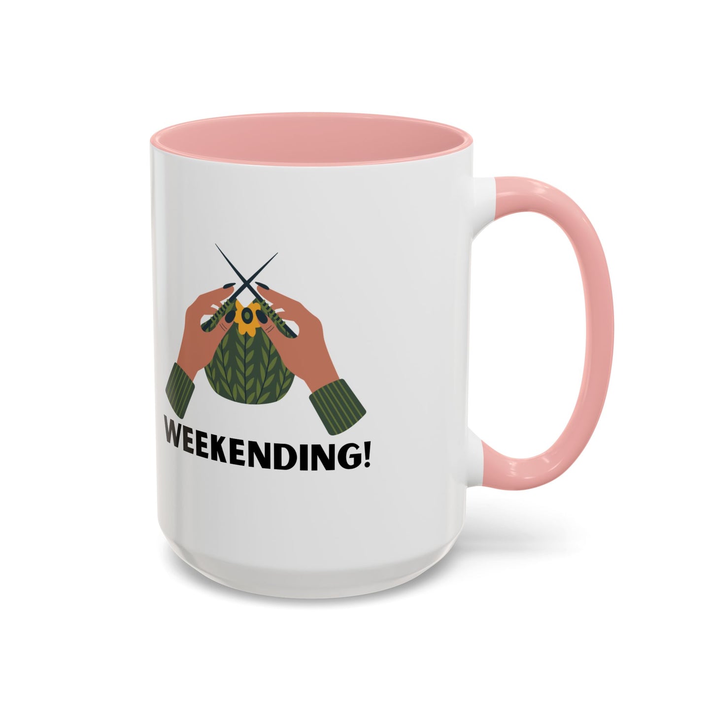 Knitting weekending mug coffee lover weekending vibes mug Coffee Mug swift Funny Coffee Cup Cat Lady Gift Cat Lover Gift Cat Mom christmas