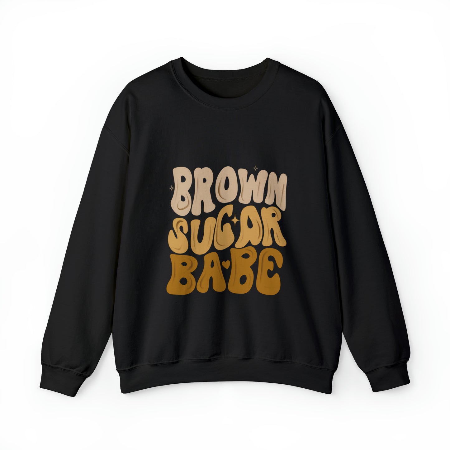 Brown Sugar Babe sweatshirt, Brown Beauty shirt, Birthday gift for her, Melanin sweatshirt, Unisex Heavy Blend Crewneck Sweatshirt