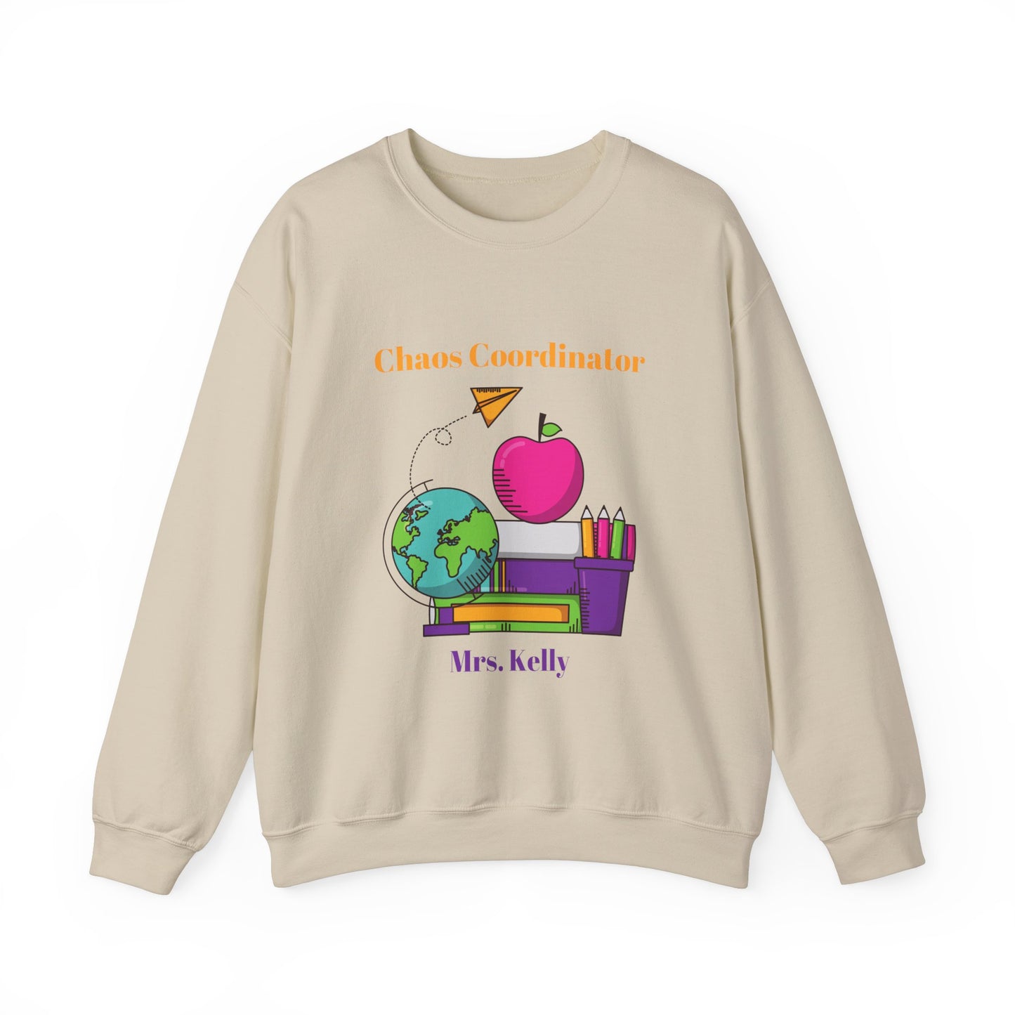 Chaos coordinator sweater Teacher shirt love motivate sweater gift for her teacher sweater custom sweater Valentine's sweater gift for him