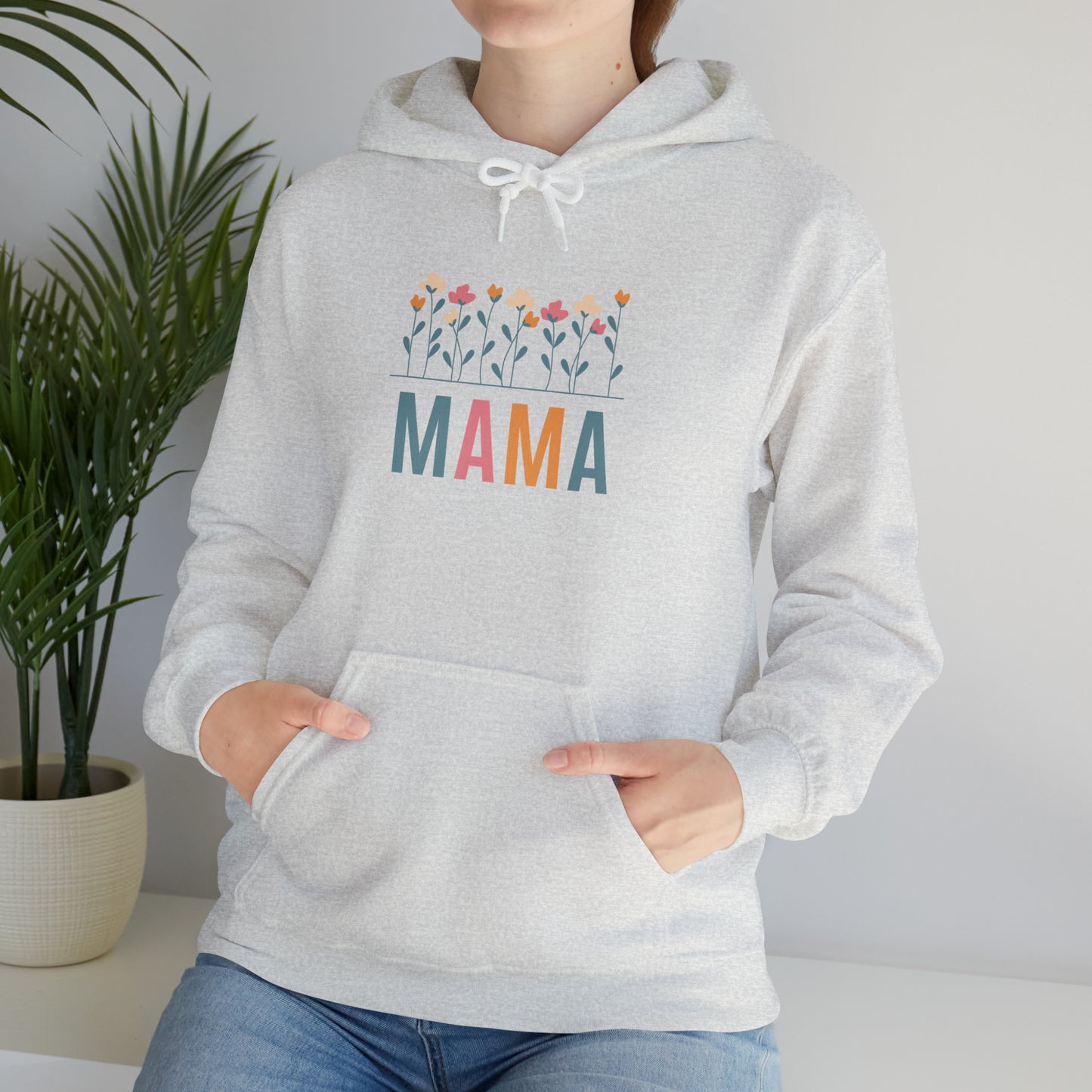 Floral Mama Hoodie, Gift for Mom, mama Hoodie, gift for Mom clothes, gym shirt,Birthday gift for her, gift for him,Galantine gift for her