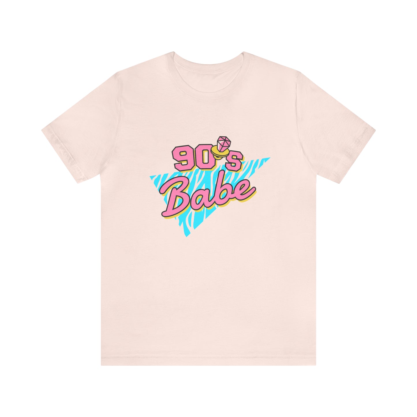 90's Babe shirt, gift for her, Christmas shirt, galantine gift best friend trip, Unisex Jersey Short Sleeve Tee