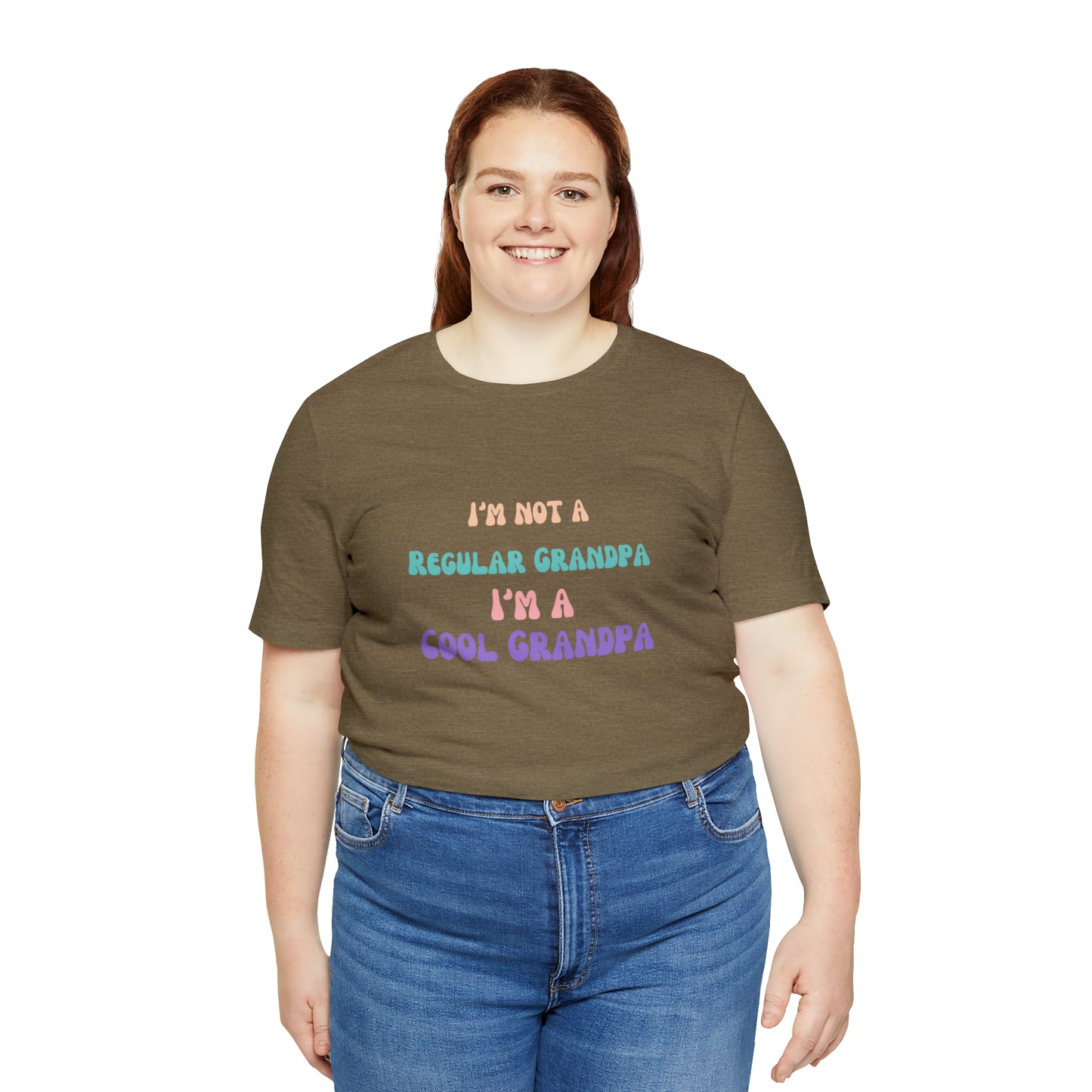 I'm a cool grandpa shirt gift for dad grandpa shirt
