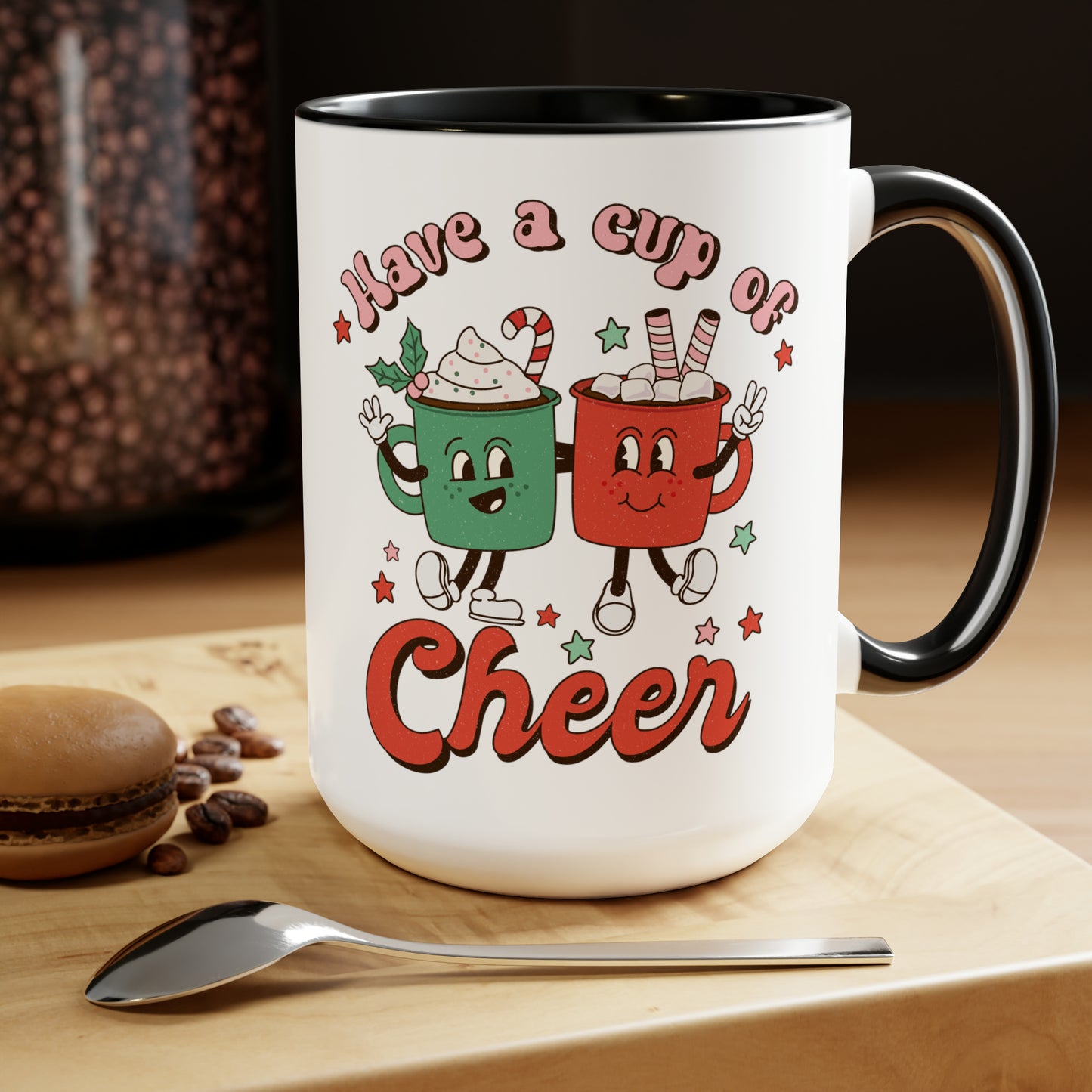 Copy of Cup of cheer mug Christmas mug grumpy Coffee Mug Fucking glorious morning mug gift for her Mug funny gift for wife tea Christmas gift 15oz