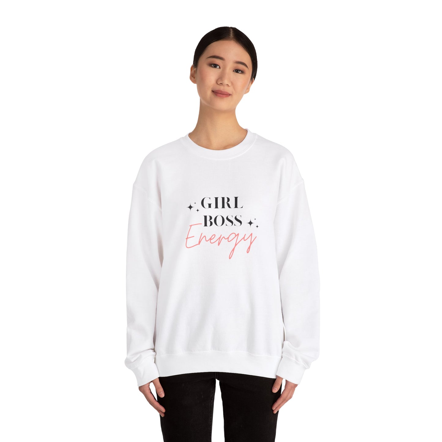 Girl boss energy sweater funny gift for her bestie gift galentine sweater funny Valentine's sweater gift for him entrepreneur gift birthday
