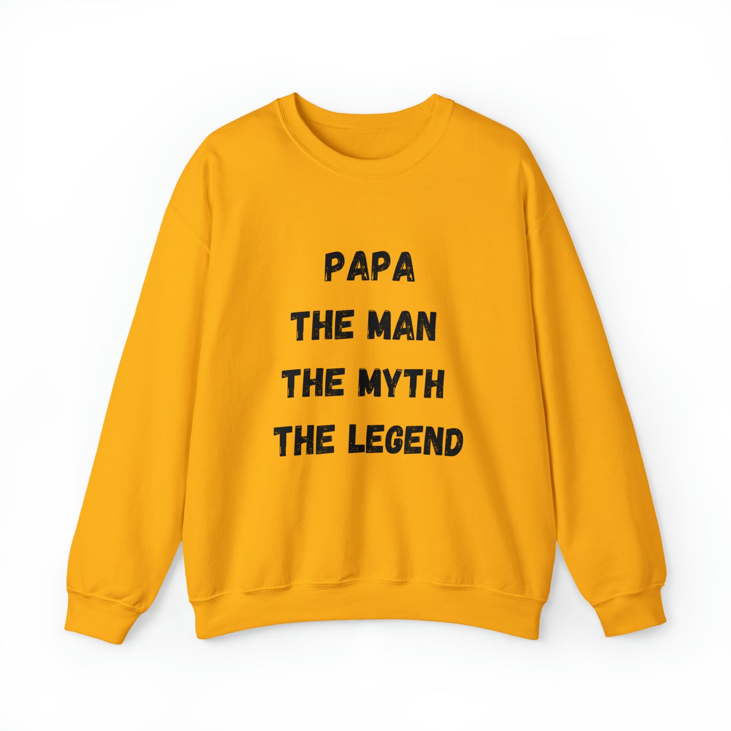 Papa the man the myth the legend Sweatshirt, Gift for Dad sweater father'sday tshirt, Daddy and me Christmas gift, best friend