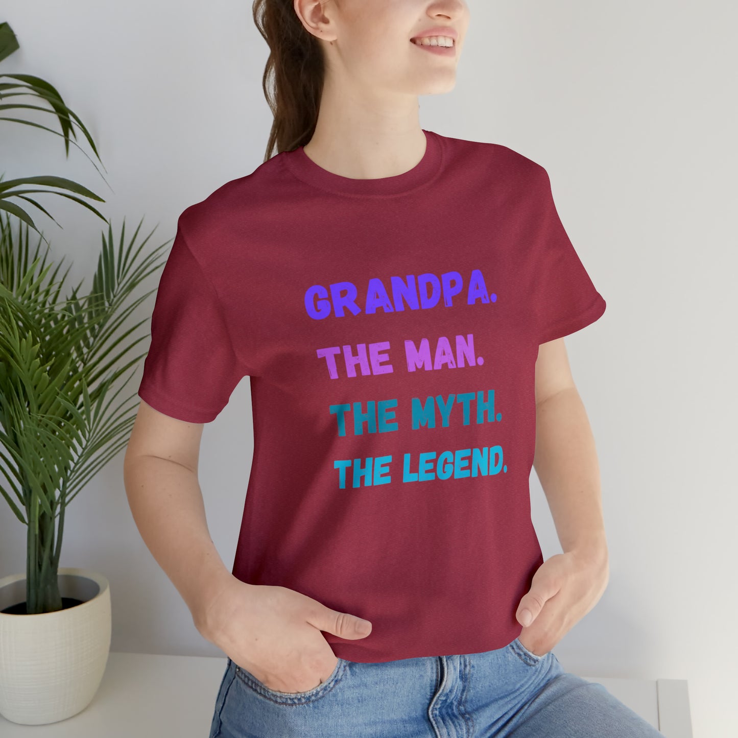 Grandpa shirts the man the myth the legend t-shirt gift for Dad and me shirts Father's day gifts best friend Christmas gift for dad