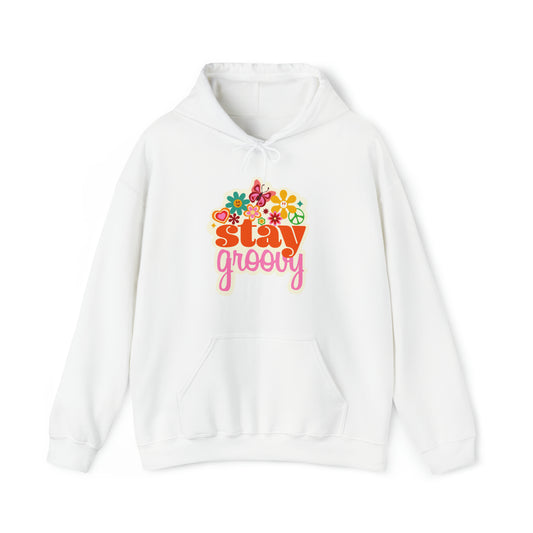 Stay Groovy Hoodie, Hippie Hoodie, good vibes hoodie, Fun Summer shirt, Birthday gift for her, Galantine gift for her,best friend gift, vac