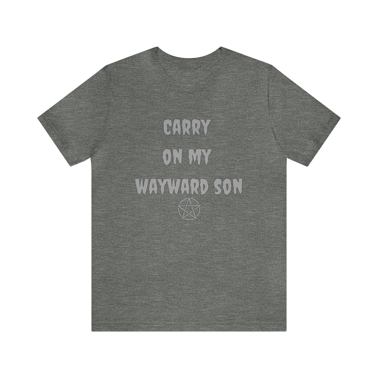 Supernatural shirts Carry on my wayward son gift shirts, Father's day gifts,gift for Dad vacation shirt, best friend, Christmas gift