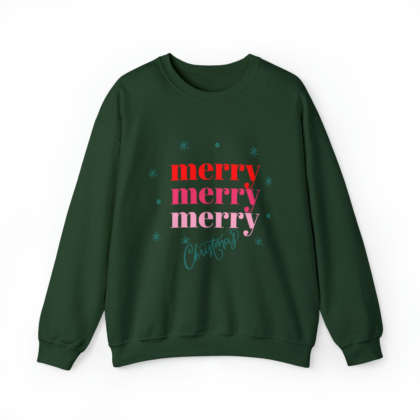 Festive AF sweater Pink Merry Bright Christmas Sweatshirt for Women Christmas Shirt Sweater Holiday Christmas gift for her gift for him