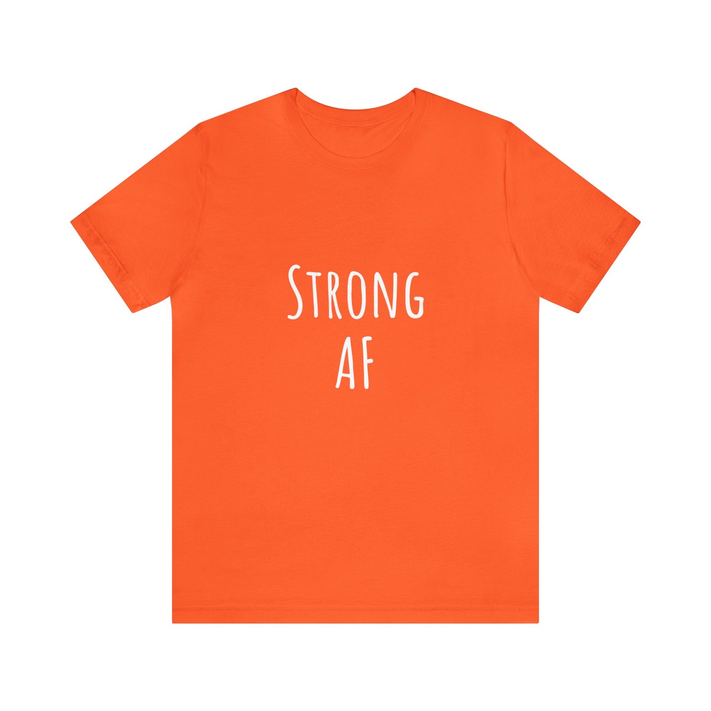 Strong AF shirt Motivational shirt Unisex Tee choose happy Retro Shirt Retro Feeling Good T-Shirt best friend vacation shirt beach
