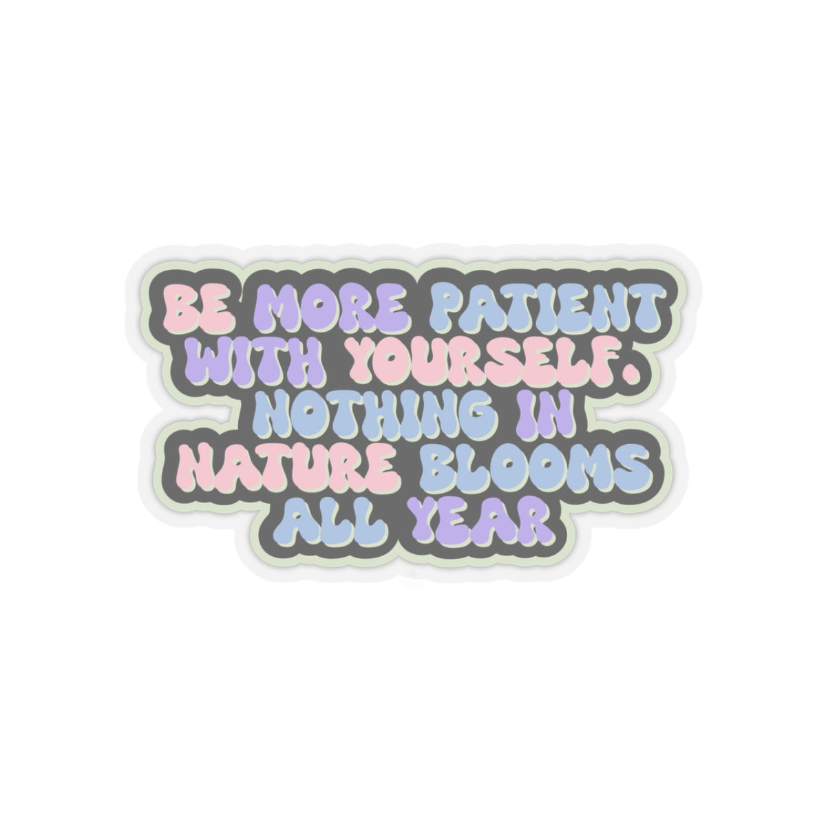 Selfcare sticker motivational sticker You are kind Beautiful sticker motivational sticker Magical stickers loved gift for her flower sticker