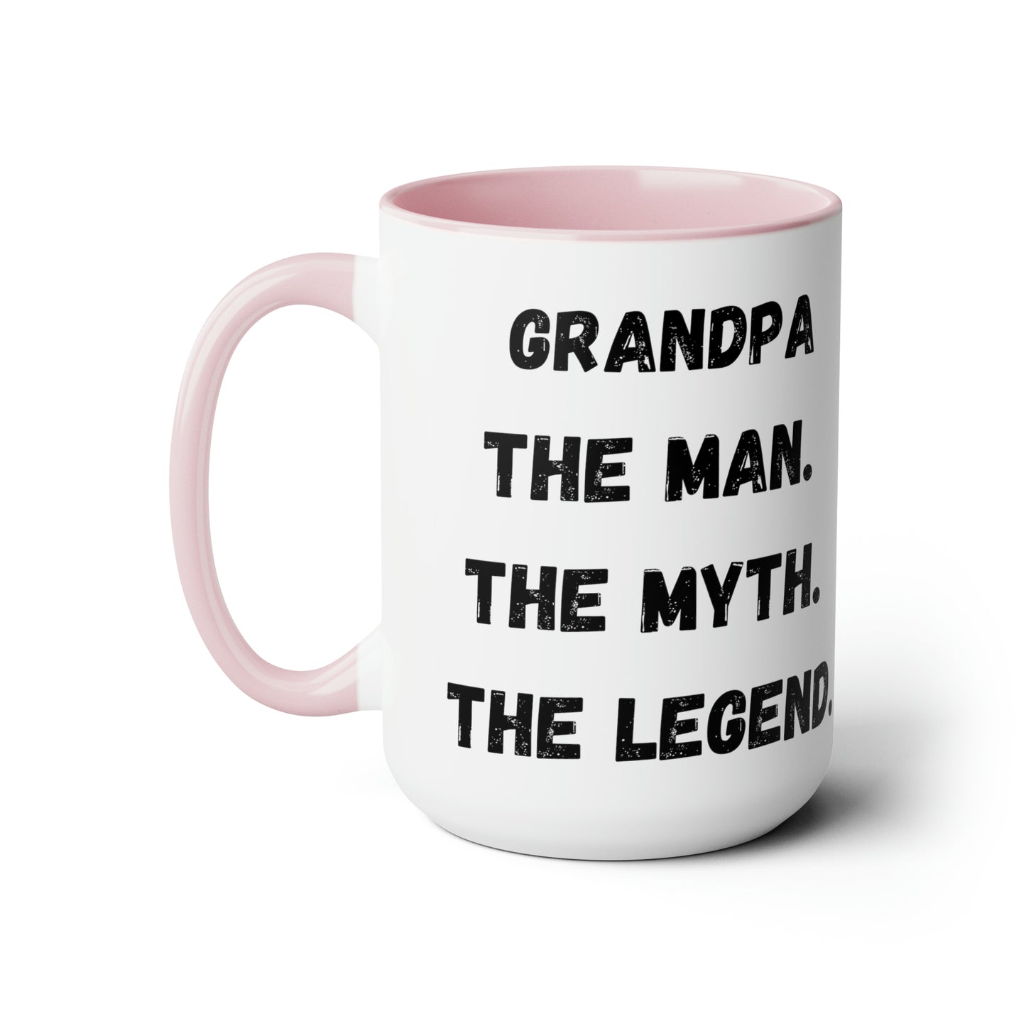 Grandpa mug the man the myth the legend mugDaddy mug love you dad gift Coffee Mug pregnancy reveal gift heart mug gift for her Mug Coffee