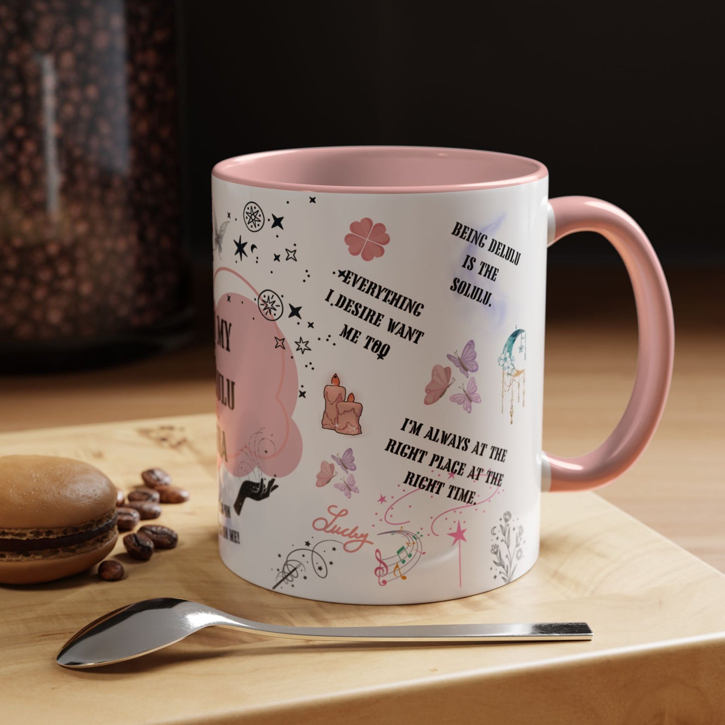 Morning affirmations mug In my delulu era mug witchy Christmas gift for her gift for him bestie mug Witches mug wicked mug Gift Mug coffee