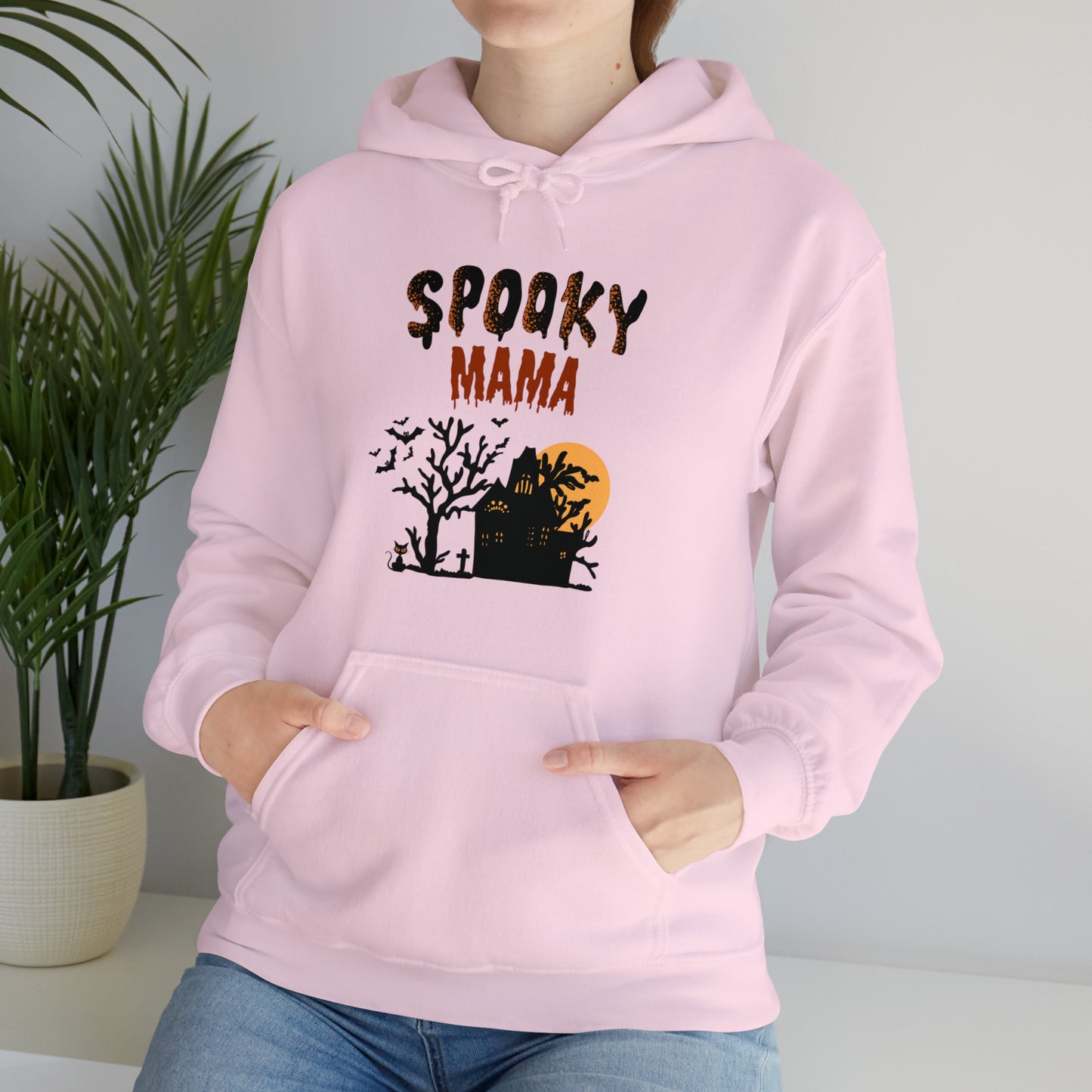 Spooky Mama Halloween Sweatshirt, spooky Ghostface Shirt, Funny Halloween Horror Shirt, Halloween Women's Sweatshirt, Halloween Tee, unisex