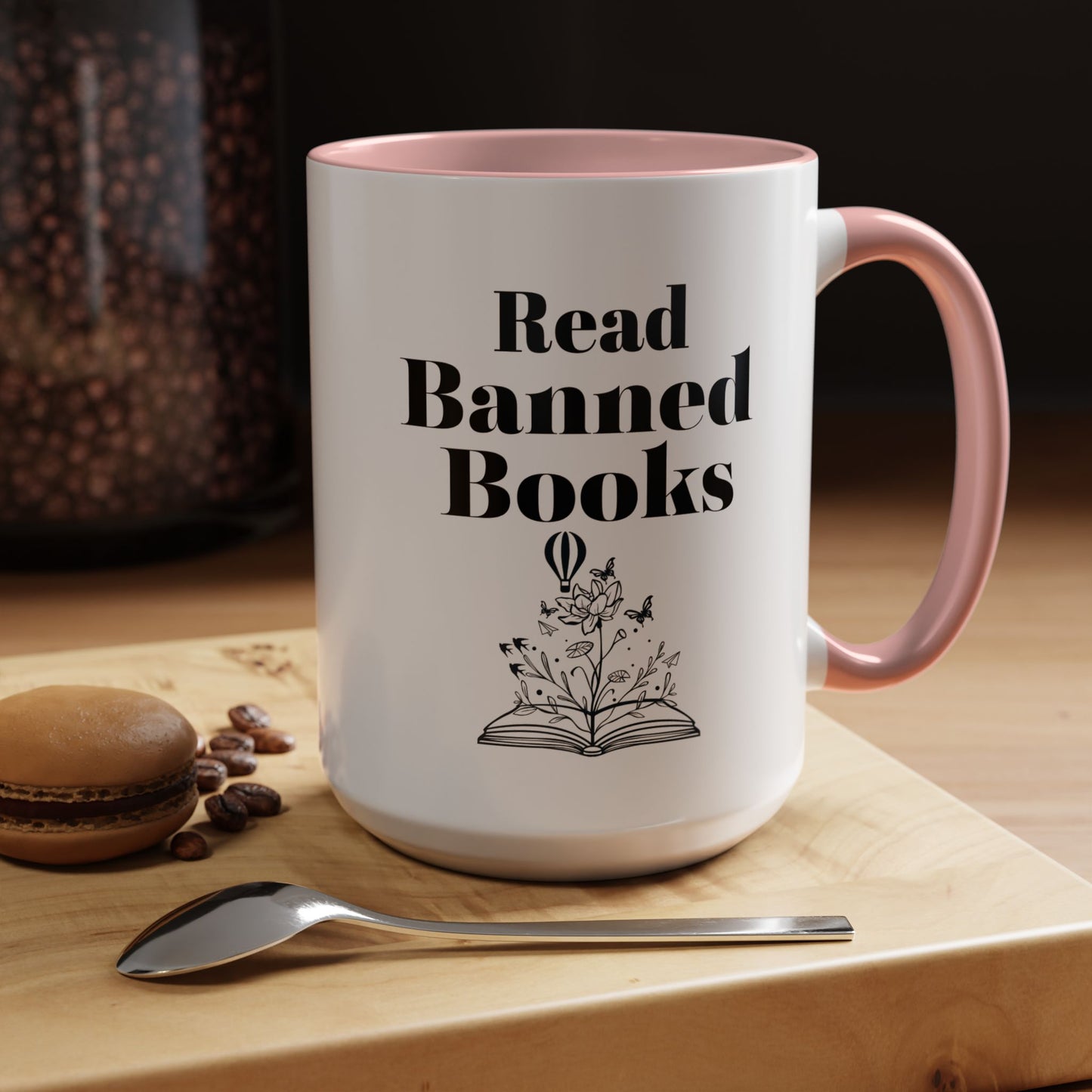 Read banned books mug book lover Coffee Mug Still In Bed Mug Funny Coffee Cup homeschooling mamaGift Cat Lover Gift christmas Gift