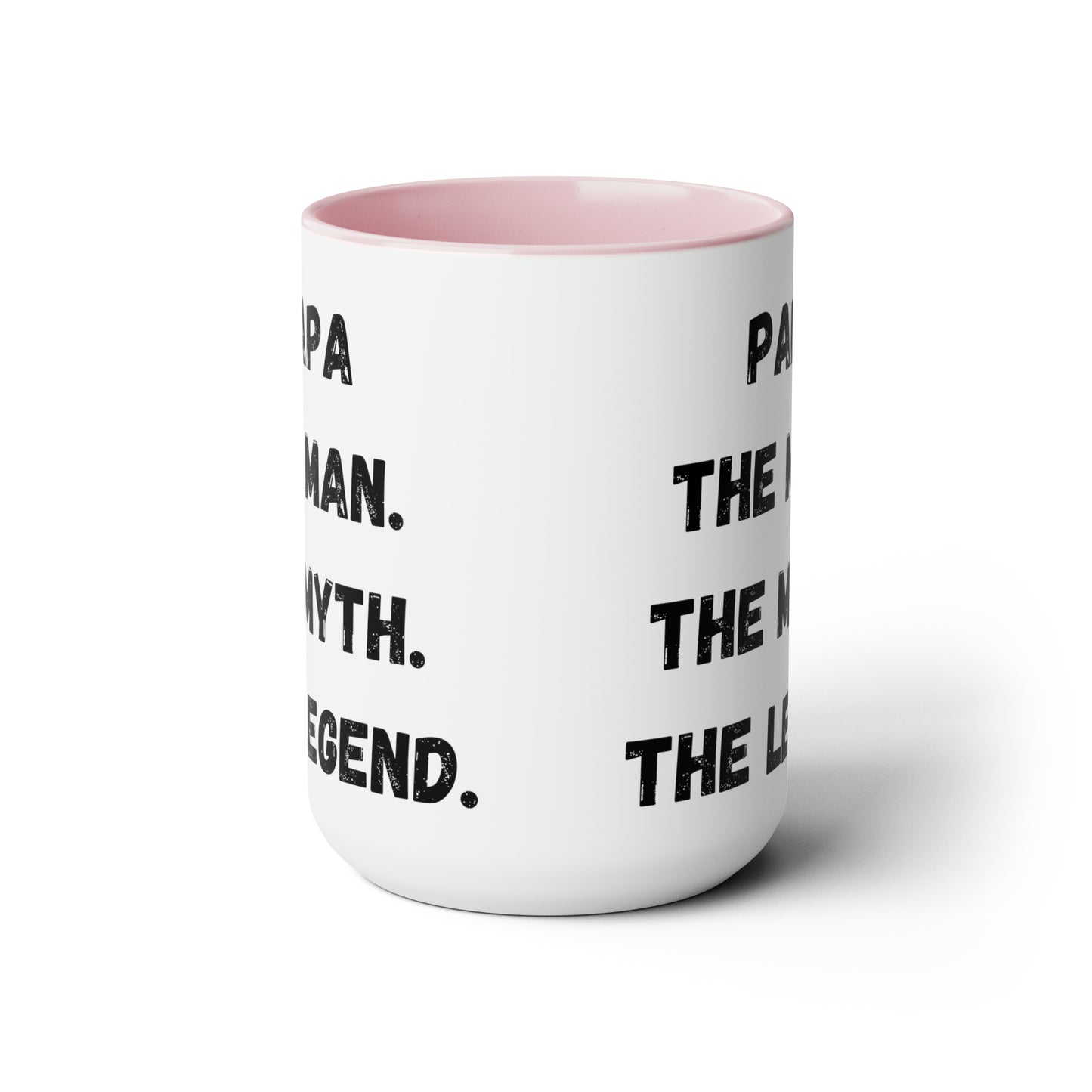Papa the man the myth the legend mug Daddy mug love you dad gift Coffee Mug pregnancy reveal gift heart mug gift for her Mug wife Coffee tea