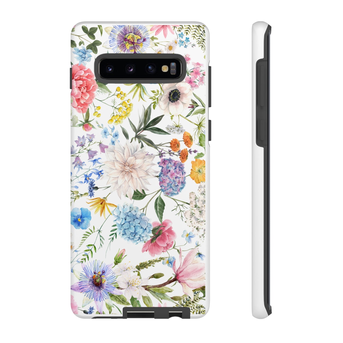Floral phone case mother's day gift best friend gift for her gift for him flower cell phone cases Tough Cases