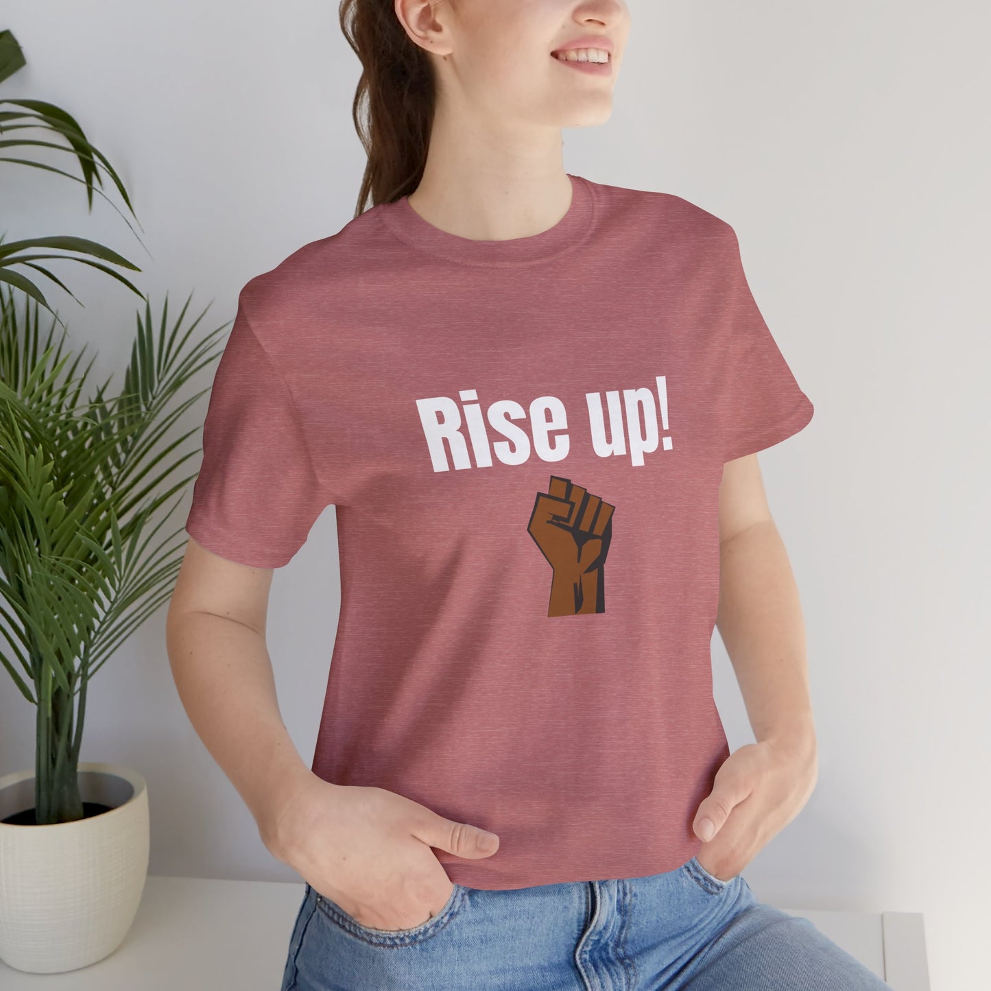 Rise up shirt, march protest shirt manifesting shirt girlboss shirt funny shirt vacay vibes shirt mama Unisex best friend vacation