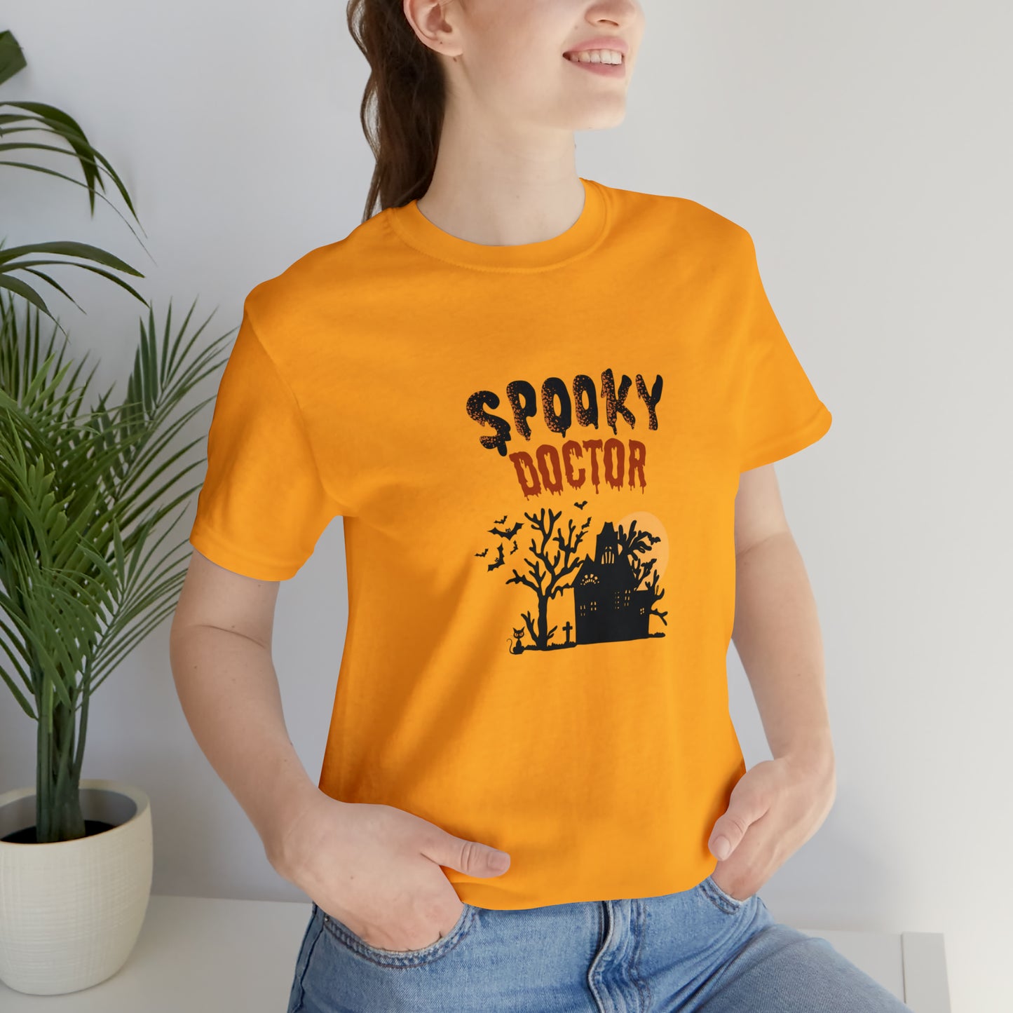 Spooky Doctor Halloween shirt, Nurse trick or treat ghost Halloween tshirt,Halloween Sweatshirt,Spooky Season T Shirt,Christmas gift