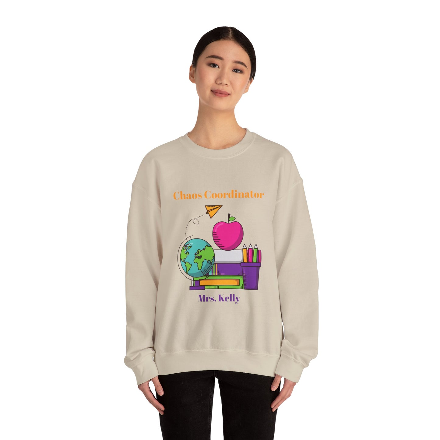 Chaos coordinator sweater Teacher shirt love motivate sweater gift for her teacher sweater custom sweater Valentine's sweater gift for him