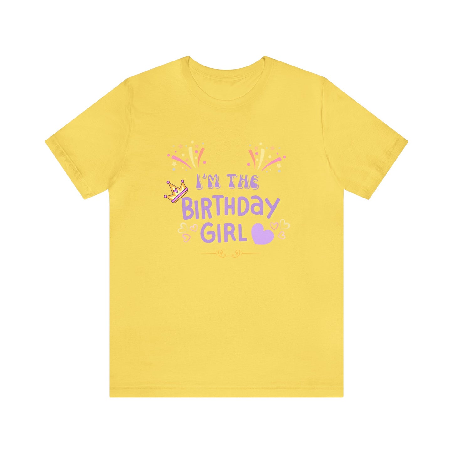 I'm the Birthday girl shirt birthday girl shirt birthday shirt gift for her best friend gift birthday party attire month Tshirt birthday