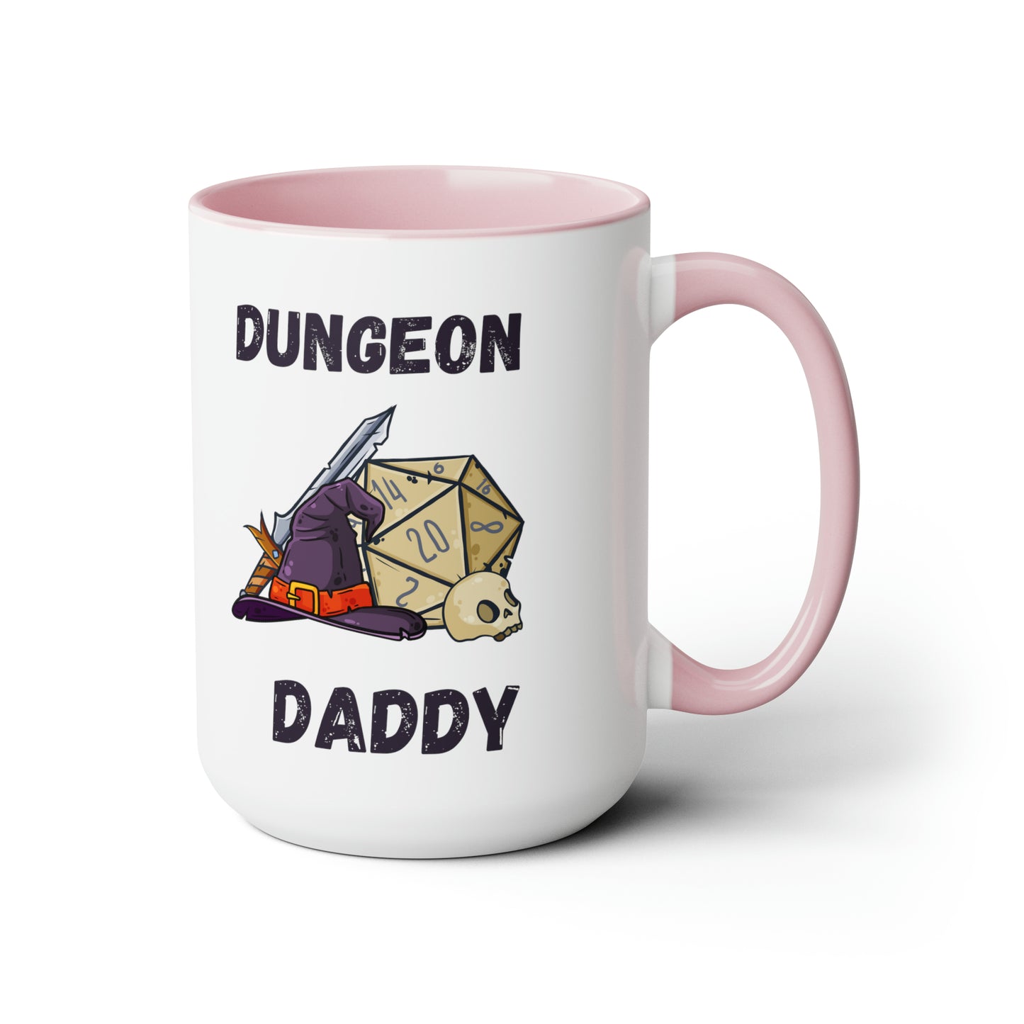 Dungeon Daddy mug love you dad sister gift Coffee Mug pregnancy reveal gift heart mug gift for her Mug wife Coffee tea 15oz