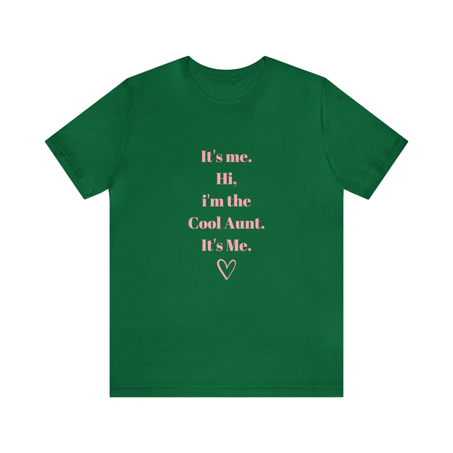 It's me hi I'm the cool aunt shirt cool auntie Tee gift for sister Shirt pregnancy reveal shirt Feeling Good Retro T-Shirt Shirt best friend