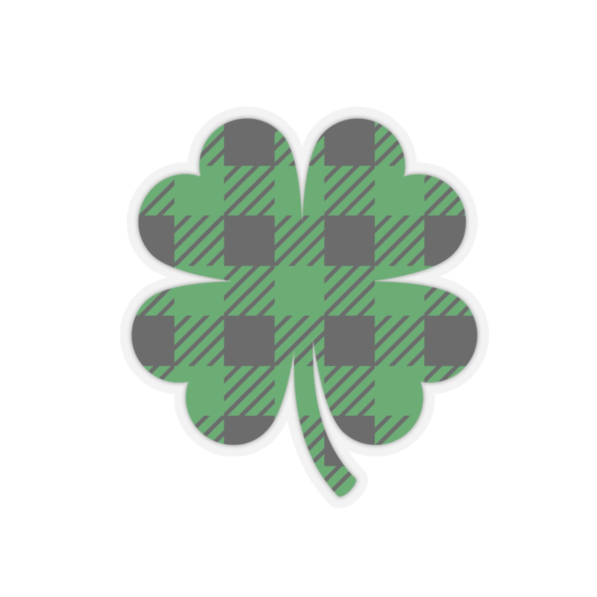 Four leaves clovers sticker st. Paddys sticker life st Patrick's day Motivating sticker keep trying sticker gift forher giftforhim girlboss