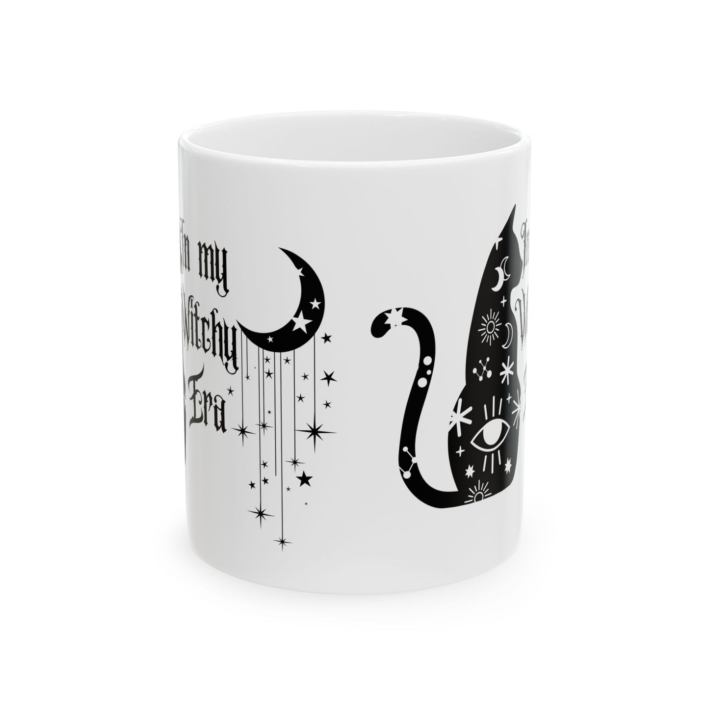 Witchy mug Halloween mug Witchy era mug Spooky mug black cat mug this and word fuck office funny gift best friend gift Christmas(11oz, 15oz)