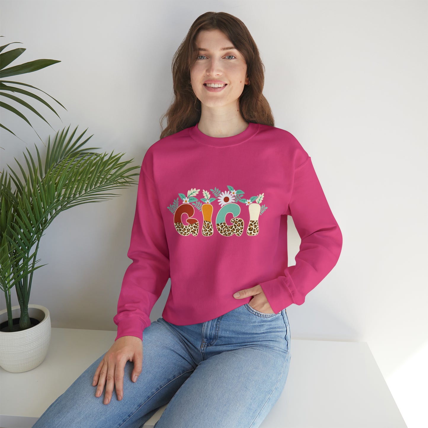 Gigi sweatshirt, Grandma Mother sweatshirt, Gift for mom, Christmas gift for her, yoga wear for her, for him,Birthday gift for her,Galantin