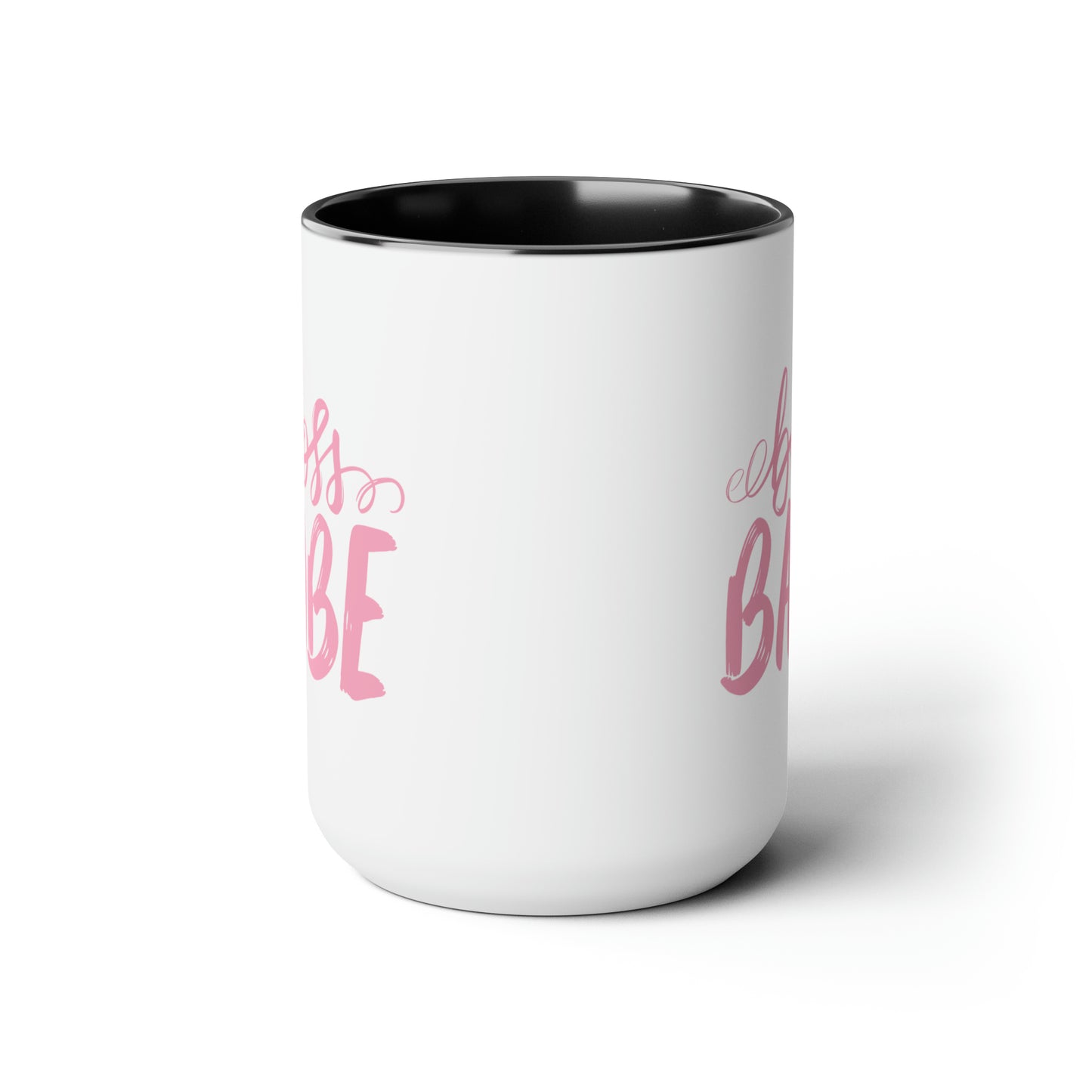 Pink Bossbabe mug Christmas mug gift for mom gift mug Floral mug gift for her Mug funny gift for wife Coffee Mugs Christmas gift 15oz