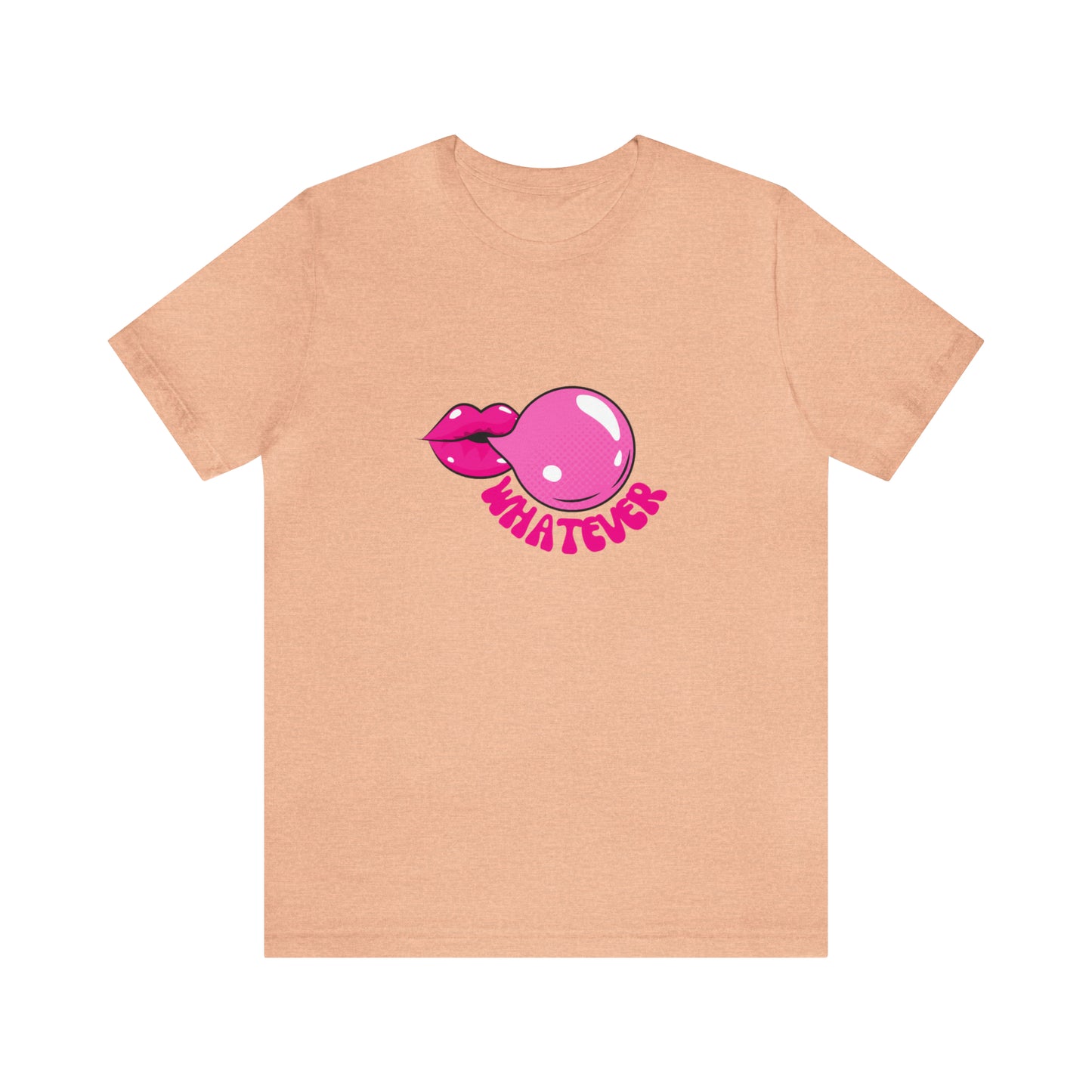 Whatever bubblegum T-Shirt Aesthetic Shirt Trendy Shirt Shirt With Words On Back Positive Gift for him Gift for her boho shirt hippie soul