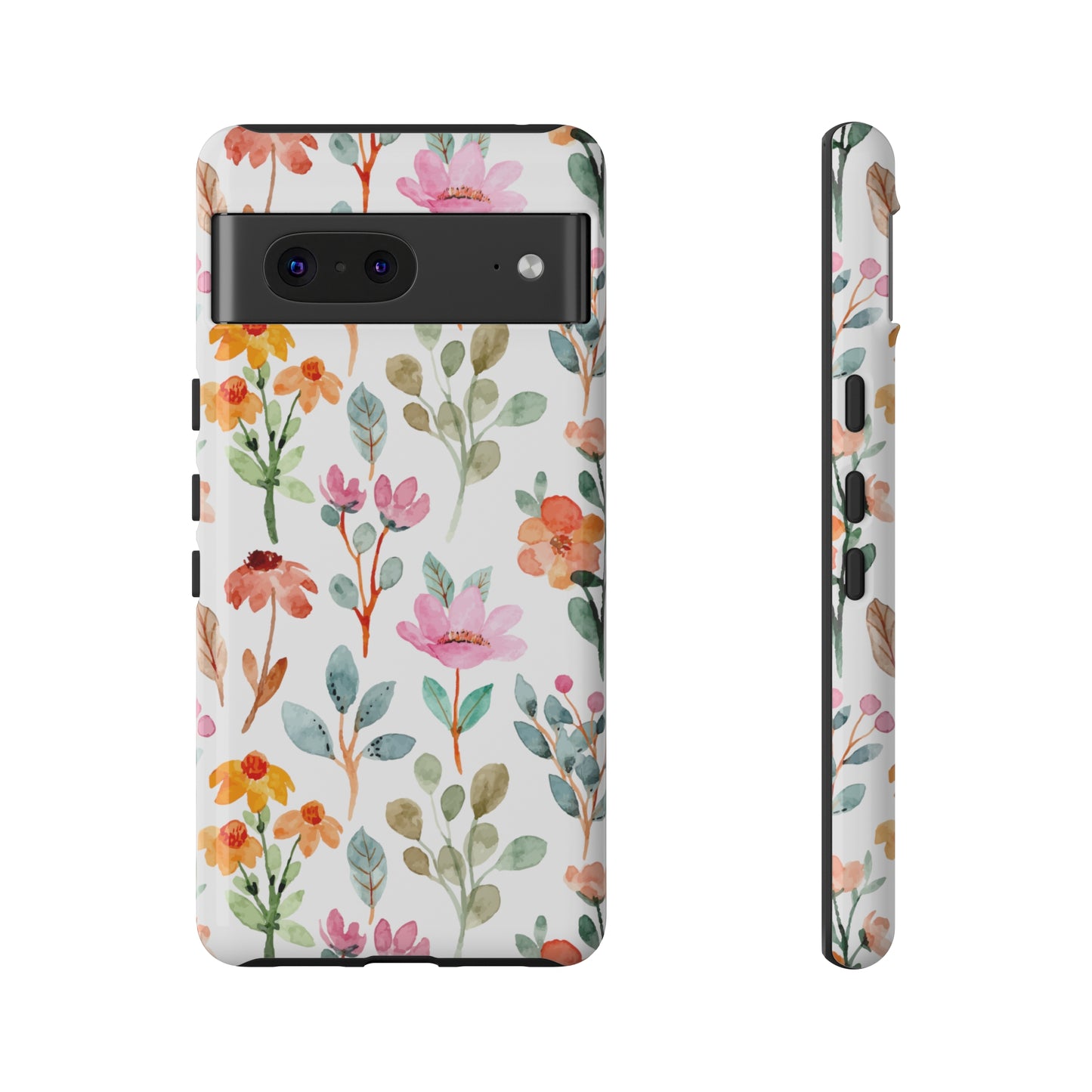 Floral phone case mother's day gift best friend gift for her gift for him flower cell phone cases Tough Cases