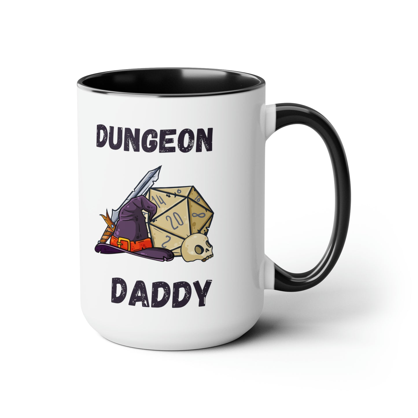 Dungeon Daddy mug love you dad sister gift Coffee Mug pregnancy reveal gift heart mug gift for her Mug wife Coffee tea 15oz