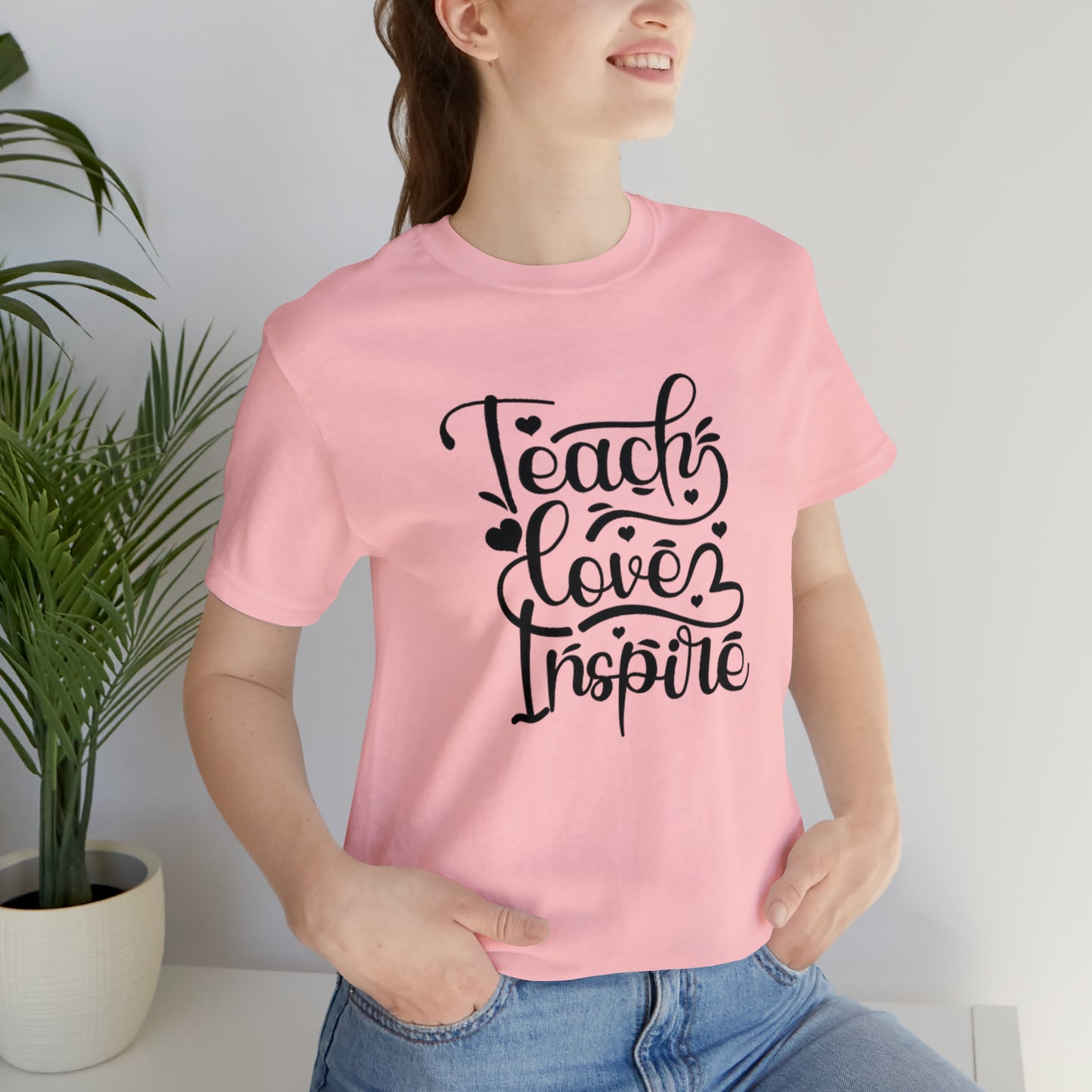 Teach love inspire T-shirt, Teacher mode Shirt, Homeschooling sweatshirt,teacher mom shirt, hoodie teacher shirt Boss lady shirt