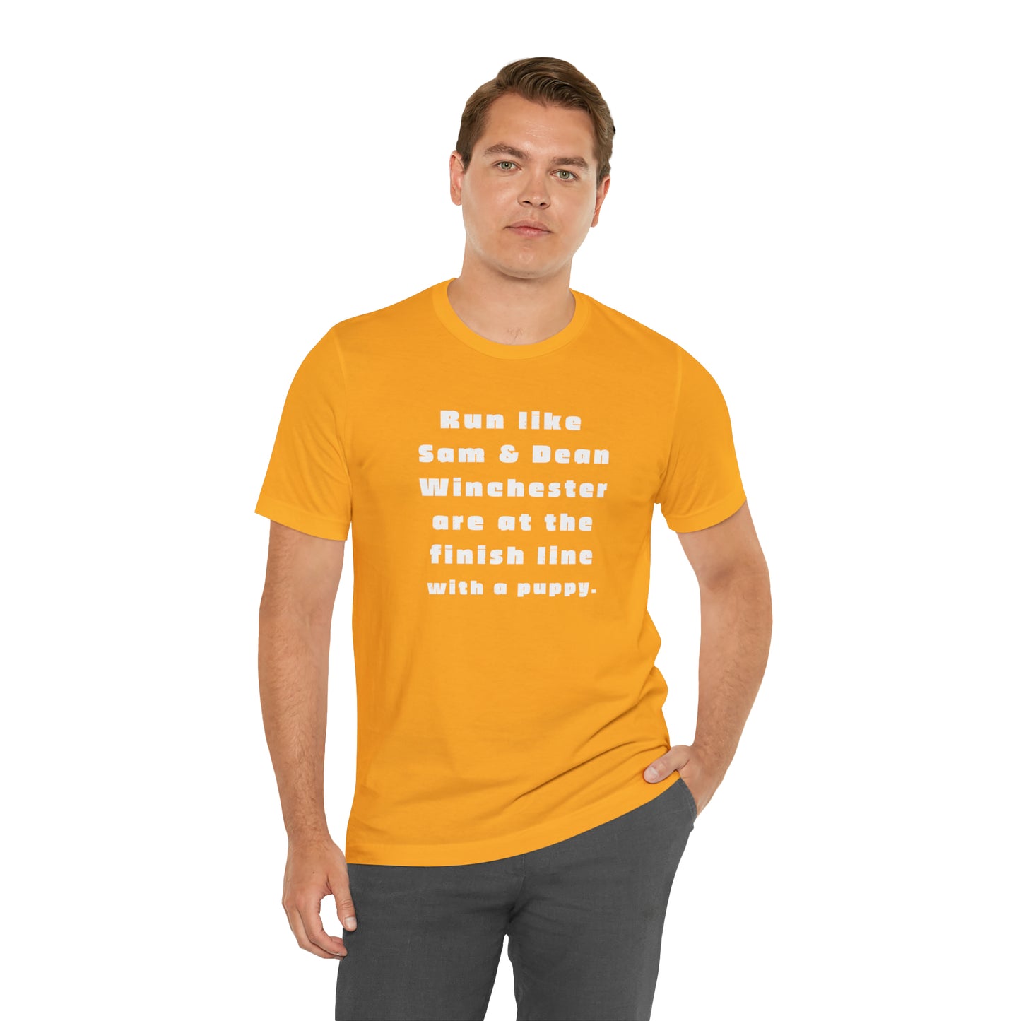 Winchester fans work out shirt Gym top sam and dean Tshirt Gift for her Gift for him Funny gift for her gift for him yoga Women's Tee