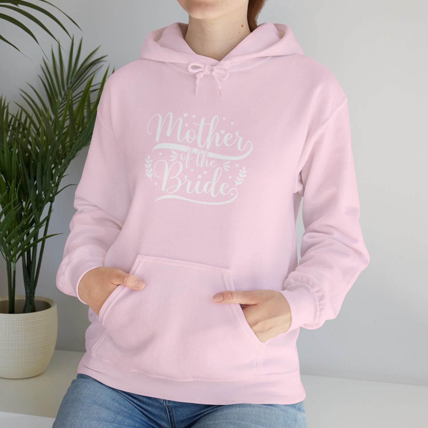 Mother of the bride Hoodie, bridal party clothes, wedding shower gift, Birthday gift for her, Pink gift, Galantine gift for her, unisex