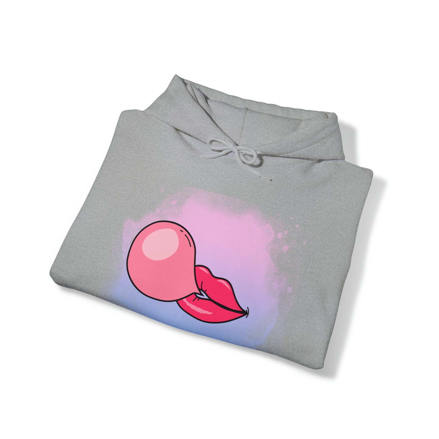 Bubble Gum kiss Hoodie, Summer Bubblegum shirt, Birthday gift for her, Galantine gift for her, best friend gift,birthday vacation,Unisex