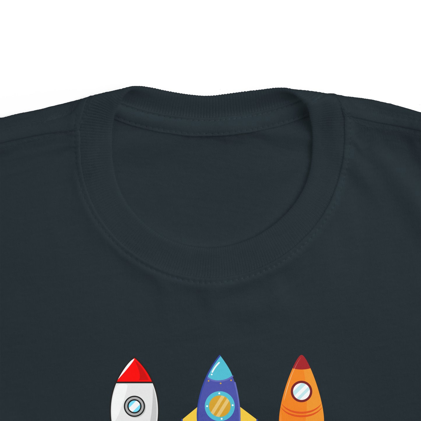 Custom name toddler shirt rocket toddler shirt train Express birthday shirt Christmas kid Tshirt Trex fun tee Toddler's Fine Jersey Tee