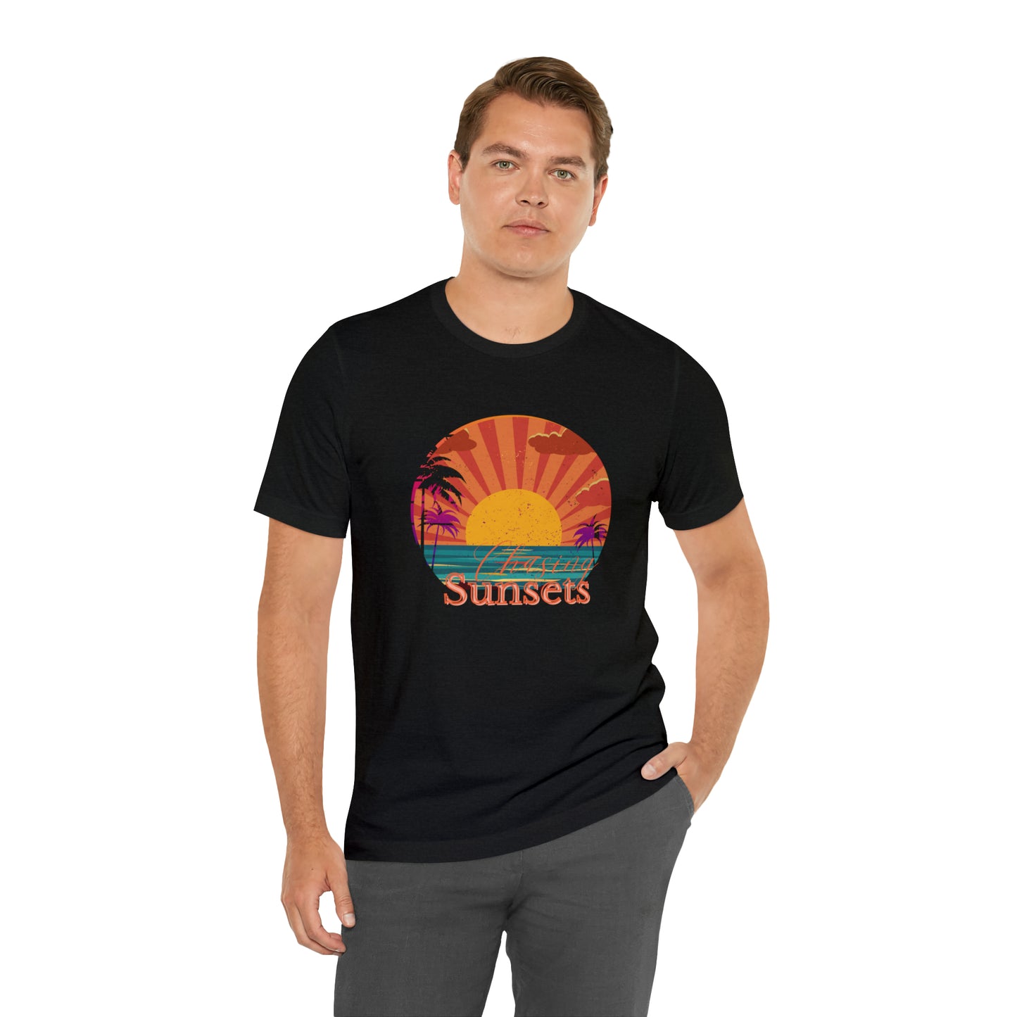 Chasing Sunsets shirt Adventurer shirt Good vibes only T shirt gift for her gift for him vacation shirt best friend