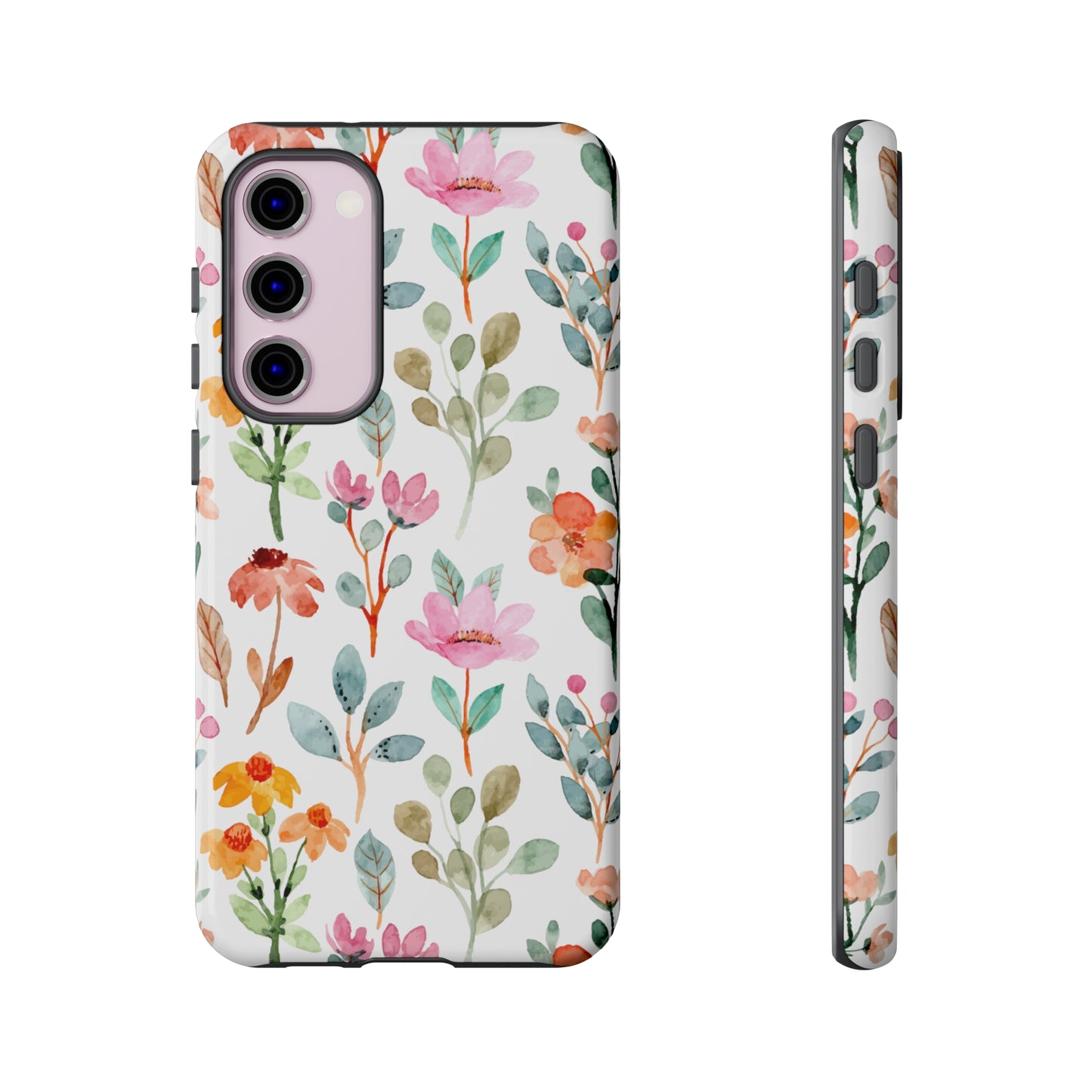 Floral phone case mother's day gift best friend gift for her gift for him flower cell phone cases Tough Cases