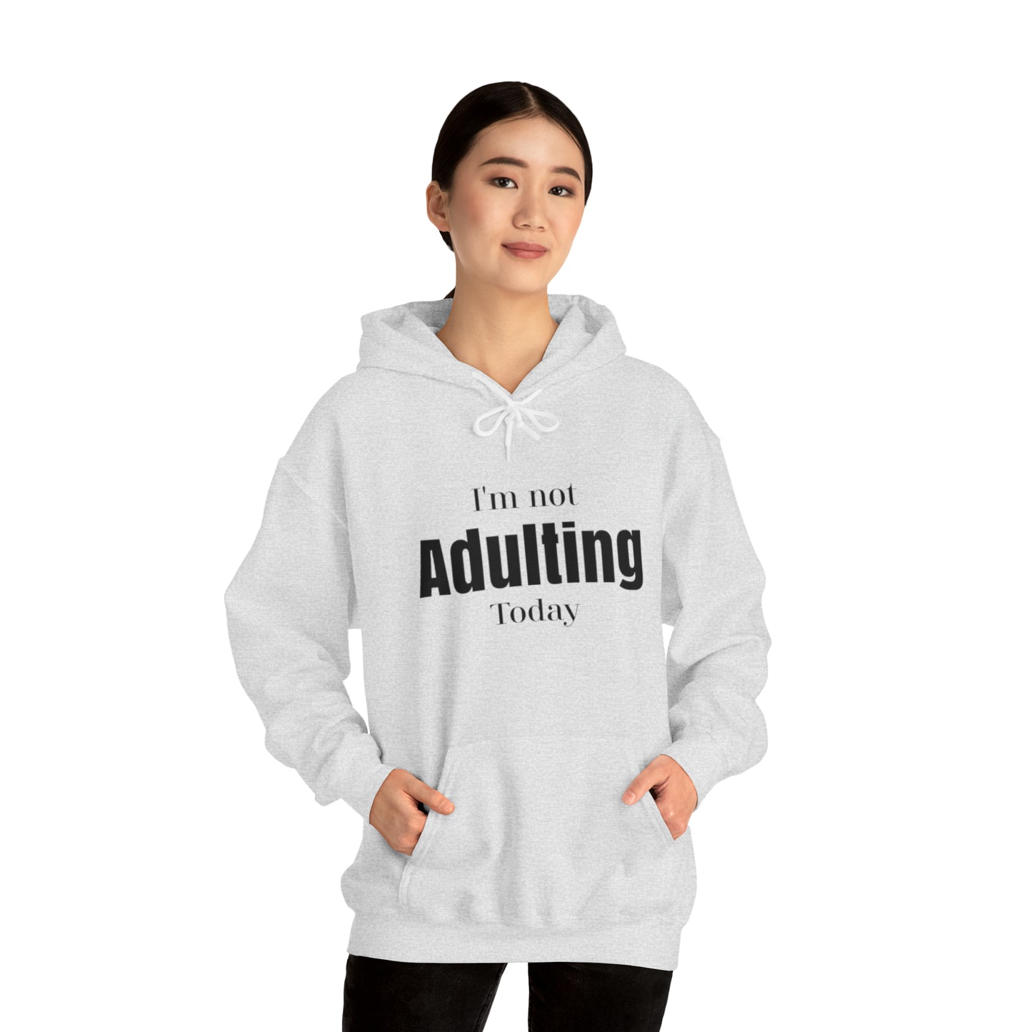 Adulting Sweatshirt unisex, I'm not adulting today, Funny adulting shirt Christmas Sweater,Christmas boss mom,Holiday Christmas gift