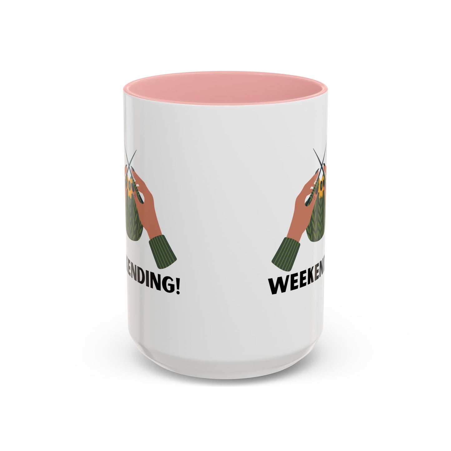 Knitting weekending mug coffee lover weekending vibes mug Coffee Mug swift Funny Coffee Cup Cat Lady Gift Cat Lover Gift Cat Mom christmas