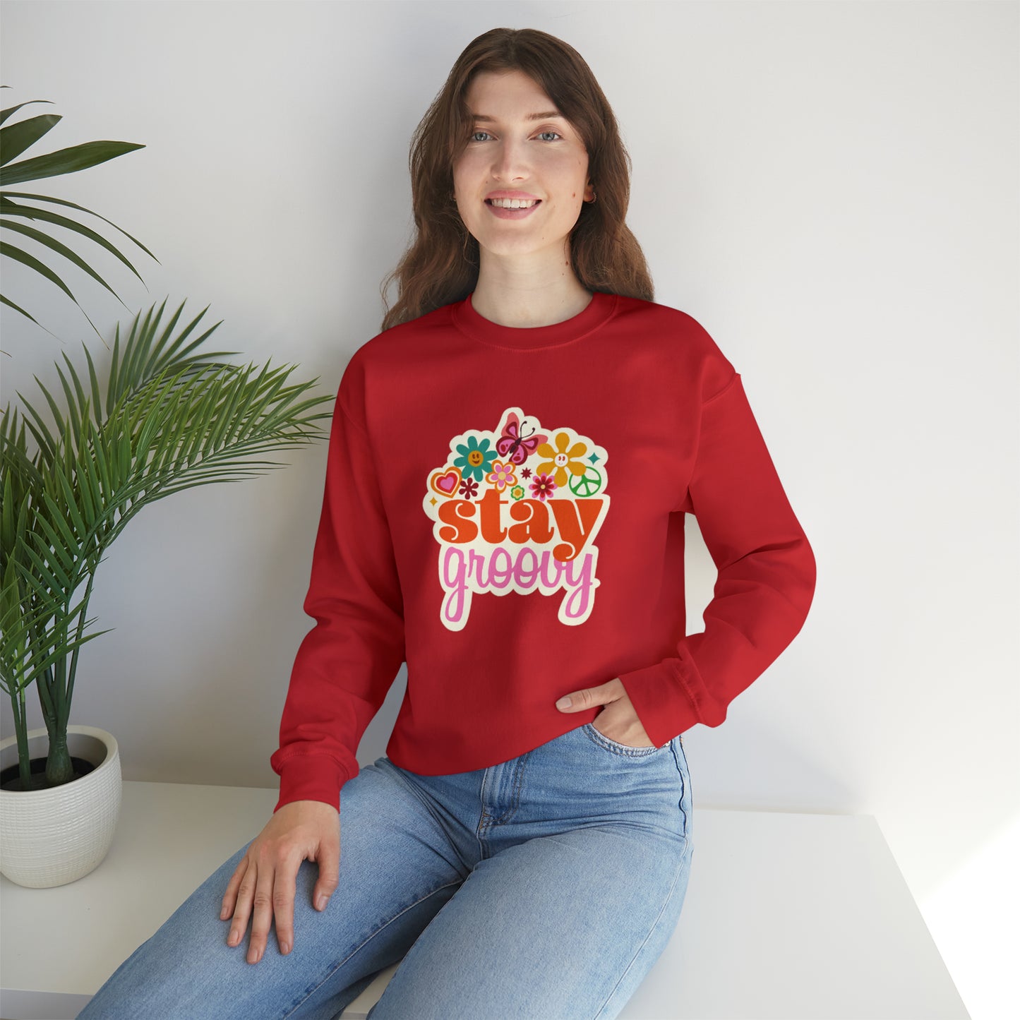 Stay Groovy sweatshirt, good vibes sweater, love inspire sweatshirt mode sweater, Homeschooling sweatshirt mom shirt, shirt unisex gift