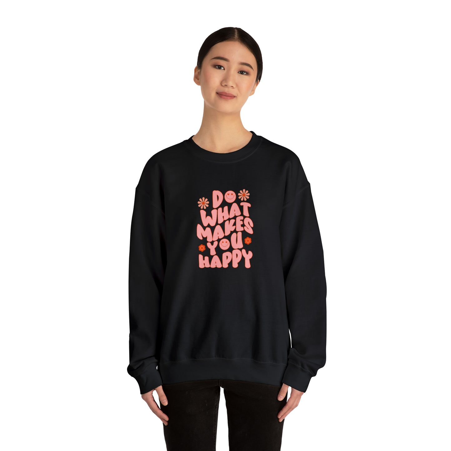 Do what makes you happy Sweatshirt, Teach love inspire sweater, Teacher mode shirt, Christmas Sweater, Christmas Crewneck, Holiday gift